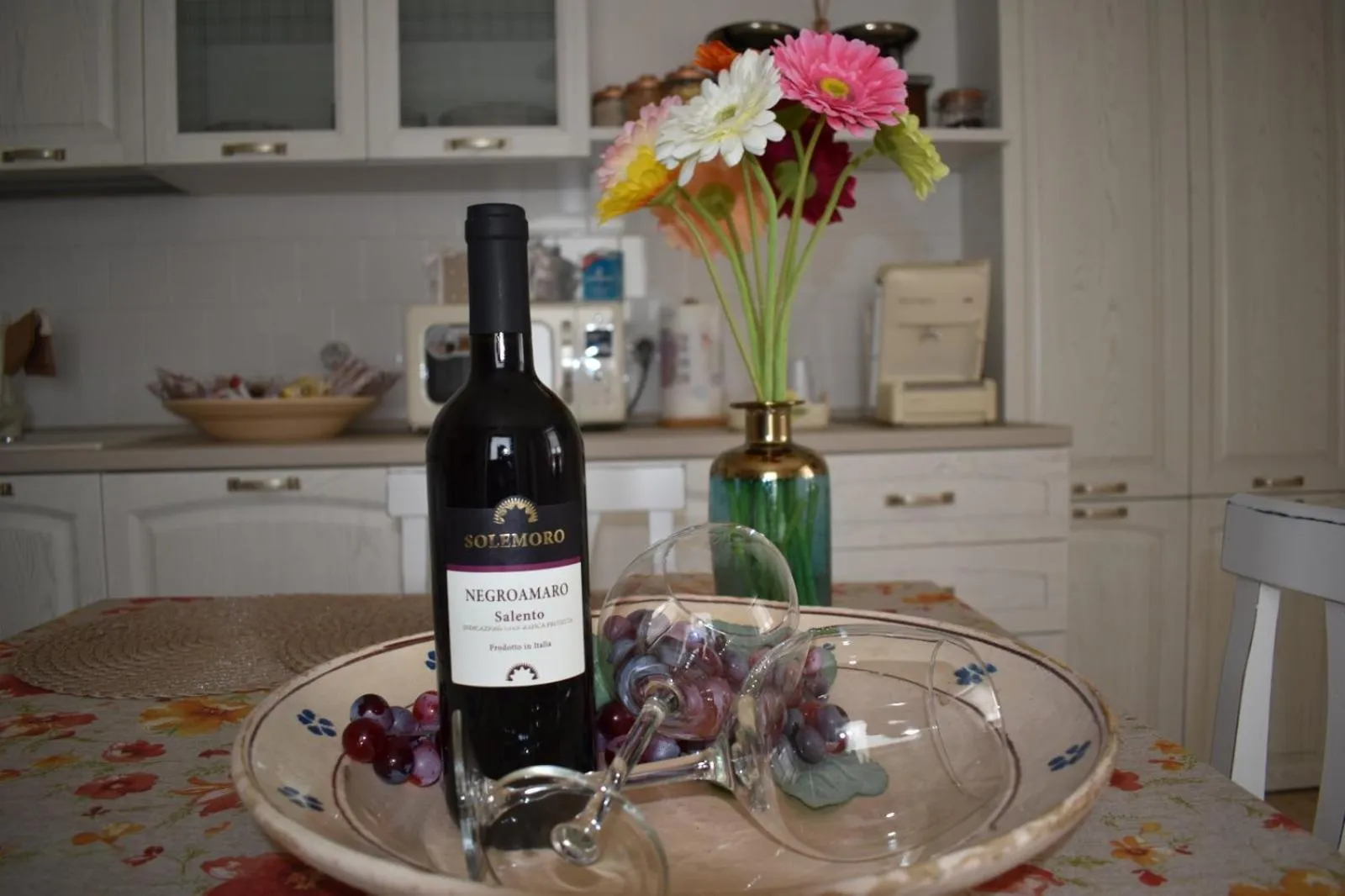 Food and drinks in Trulli Occhi Di Pietra