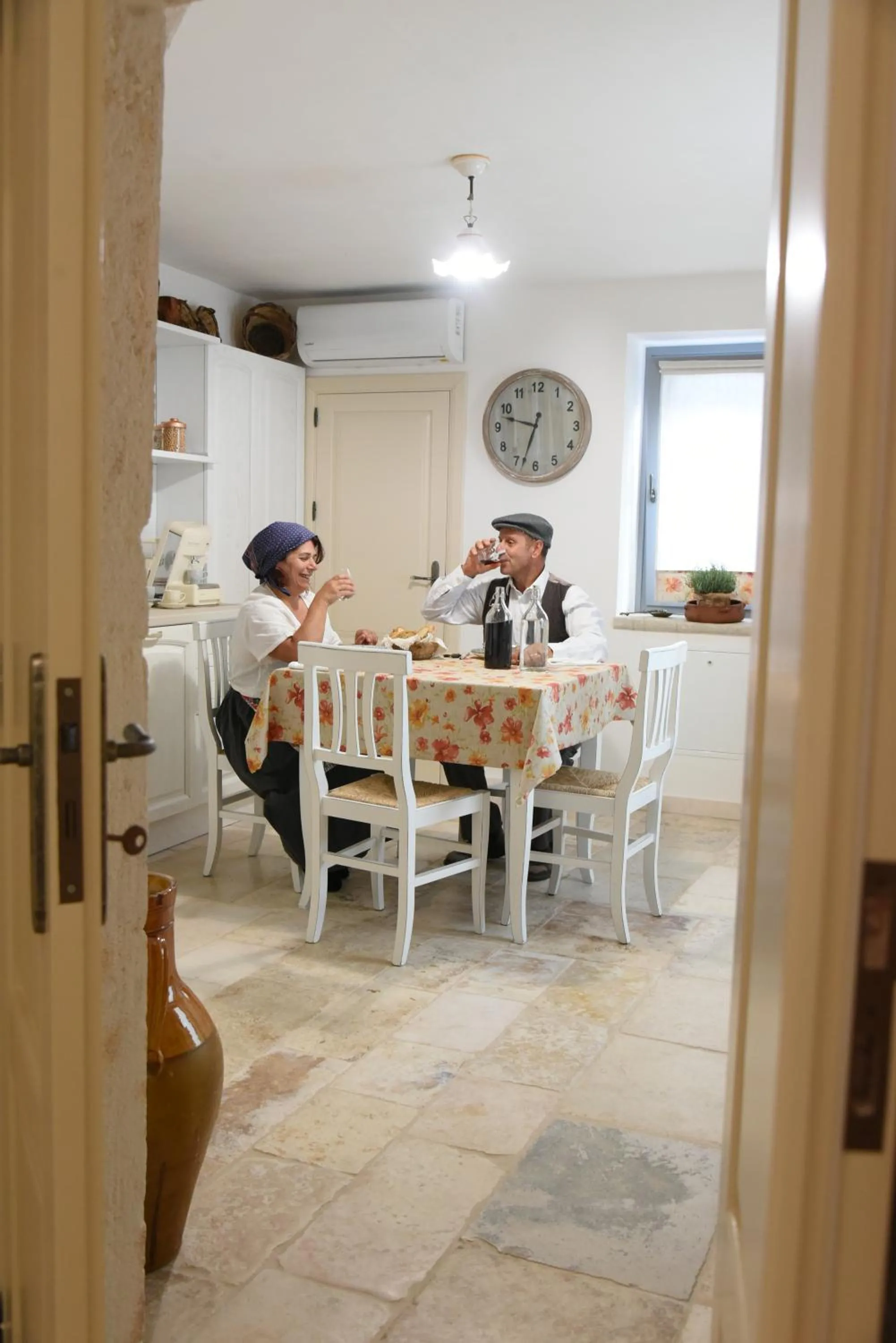 Italian breakfast in Trulli Occhi Di Pietra