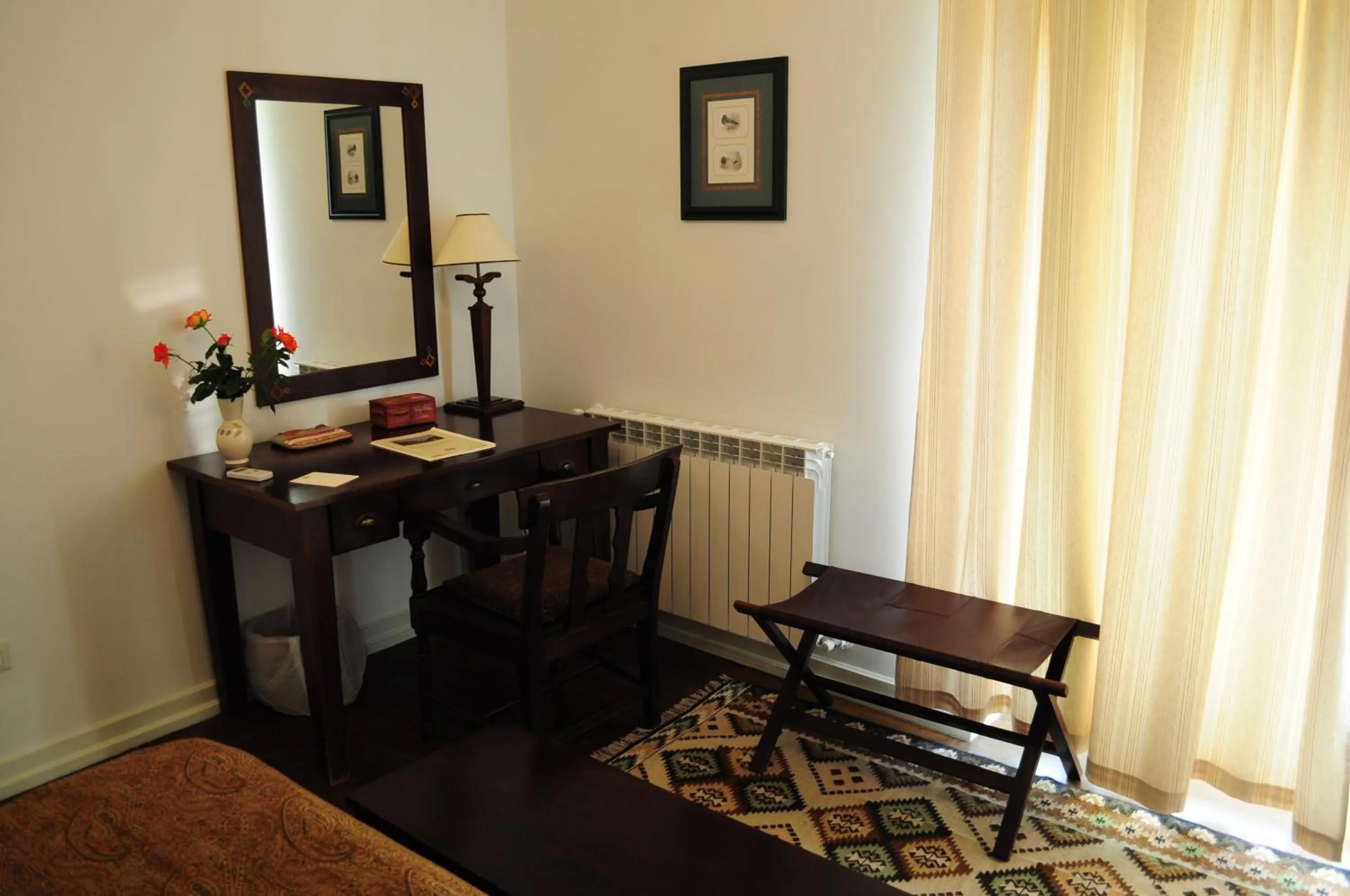 Seating area, Bed in Delta Nature Resort