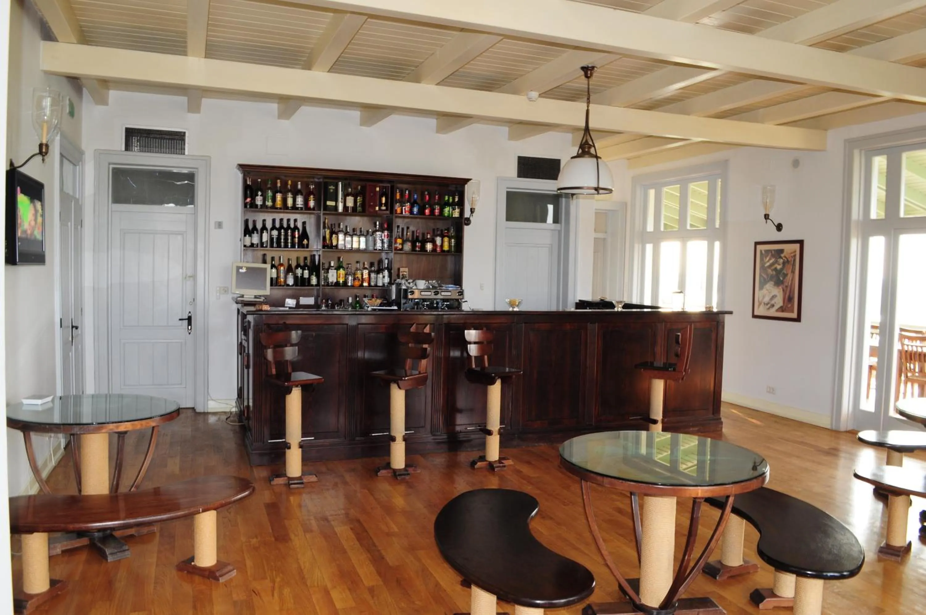 Living room in Delta Nature Resort