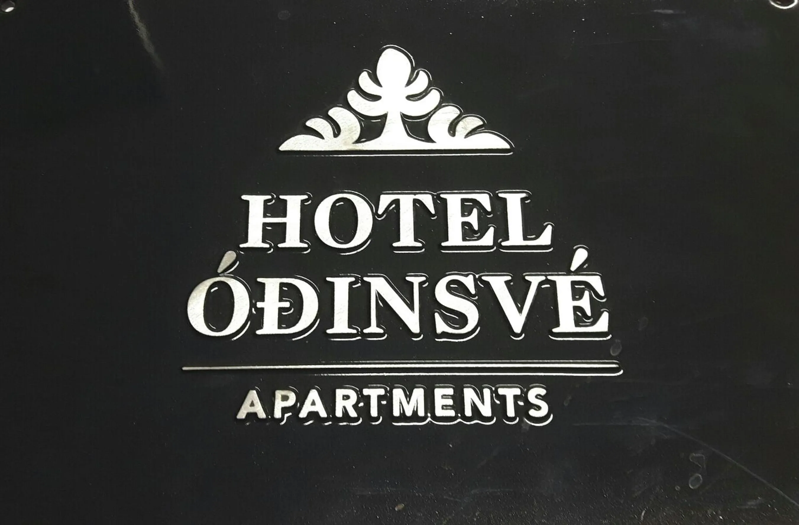 Property building in Ódinsvé Hotel Apartments