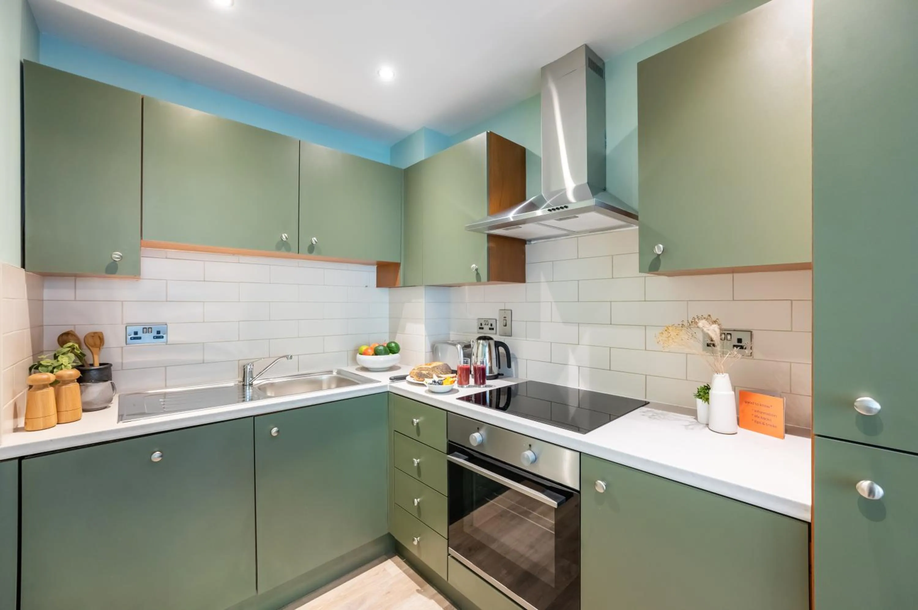 Kitchen or kitchenette in Staycity Aparthotels Dublin Augustine