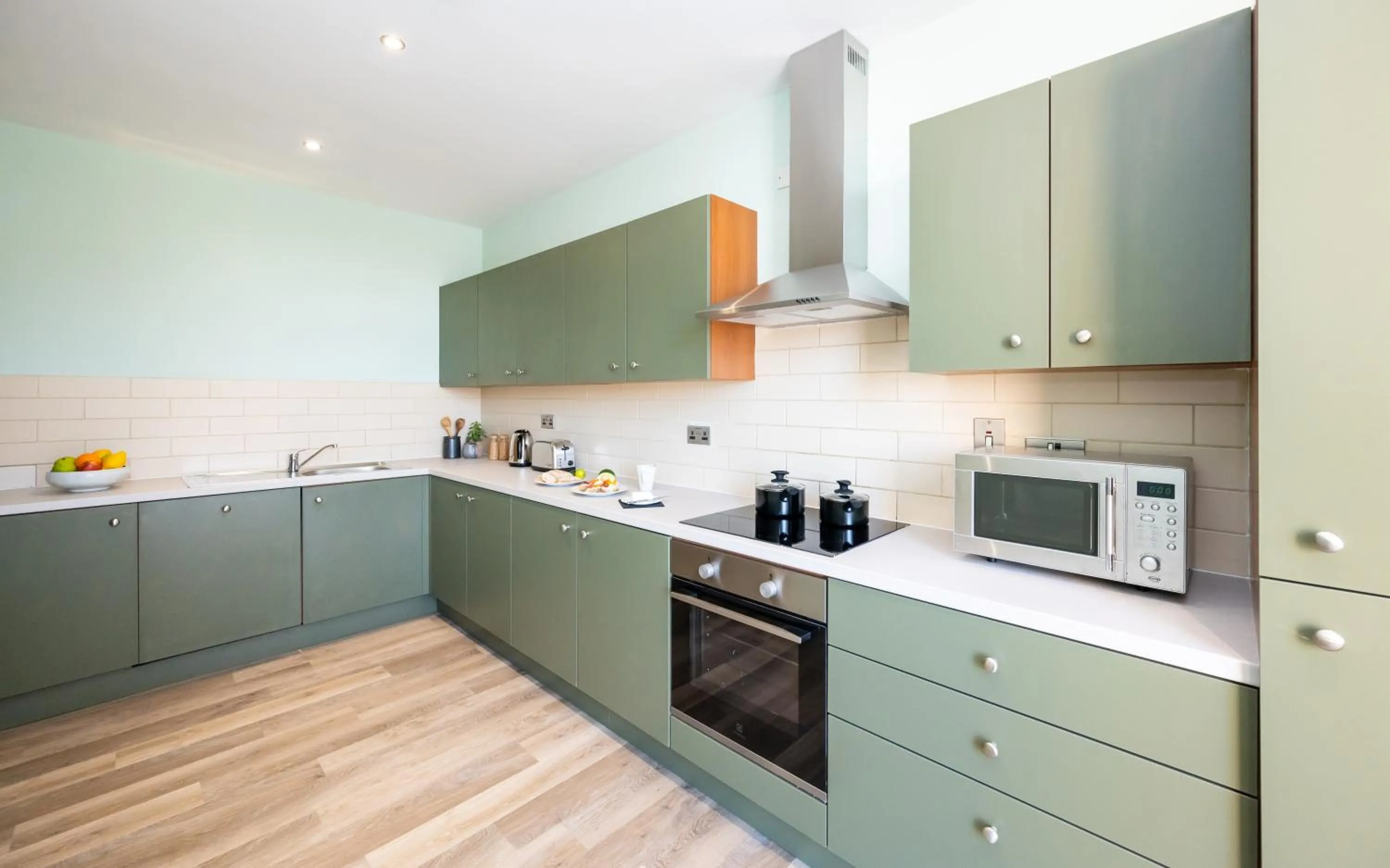 Kitchen or kitchenette in Staycity Aparthotels Dublin Augustine