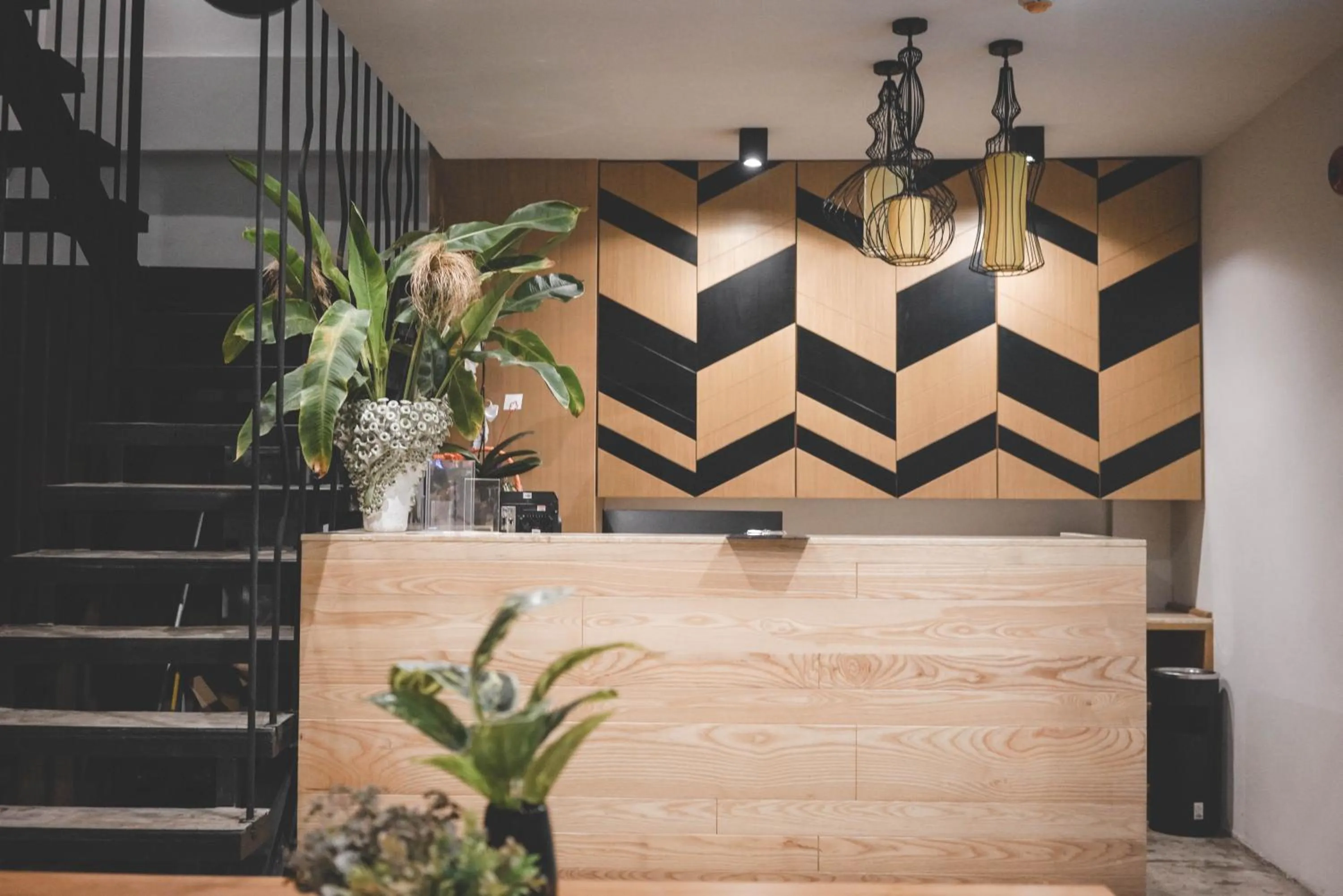 Lobby or reception in Stay Thapae Hostel