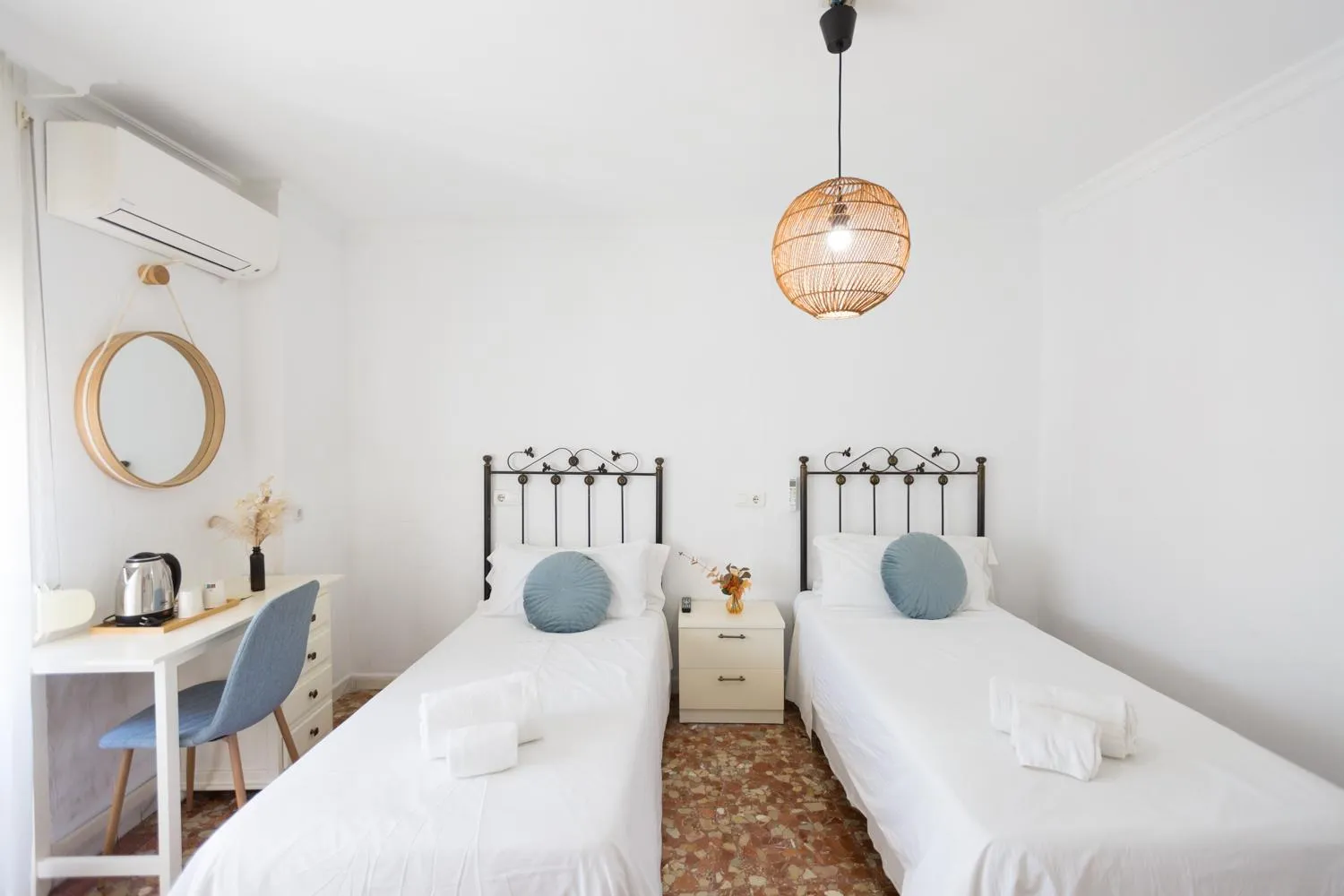 Bedroom, Bed in Hostal San Miguel by Croma