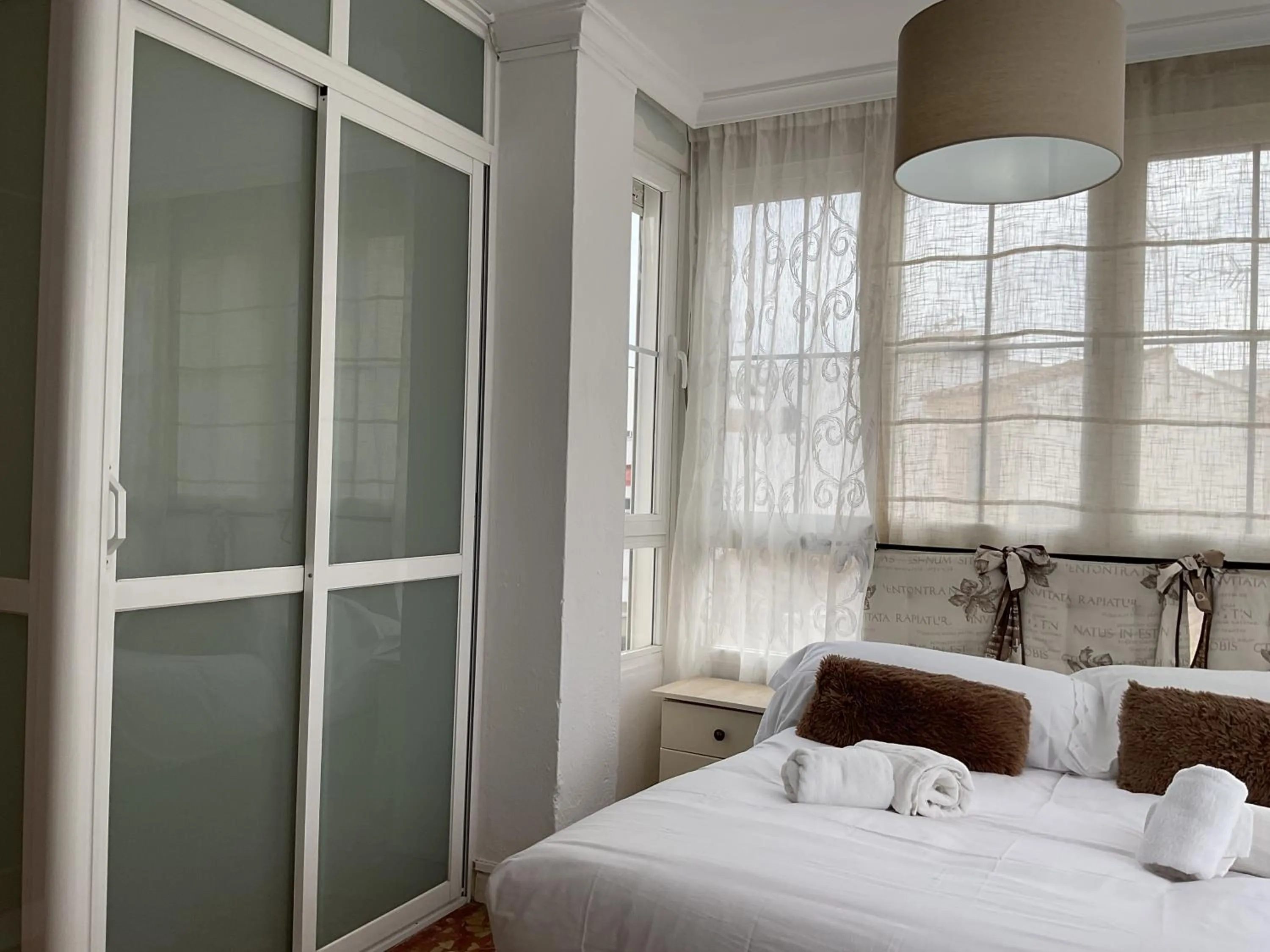 Bedroom, Bed in Hostal San Miguel by Croma