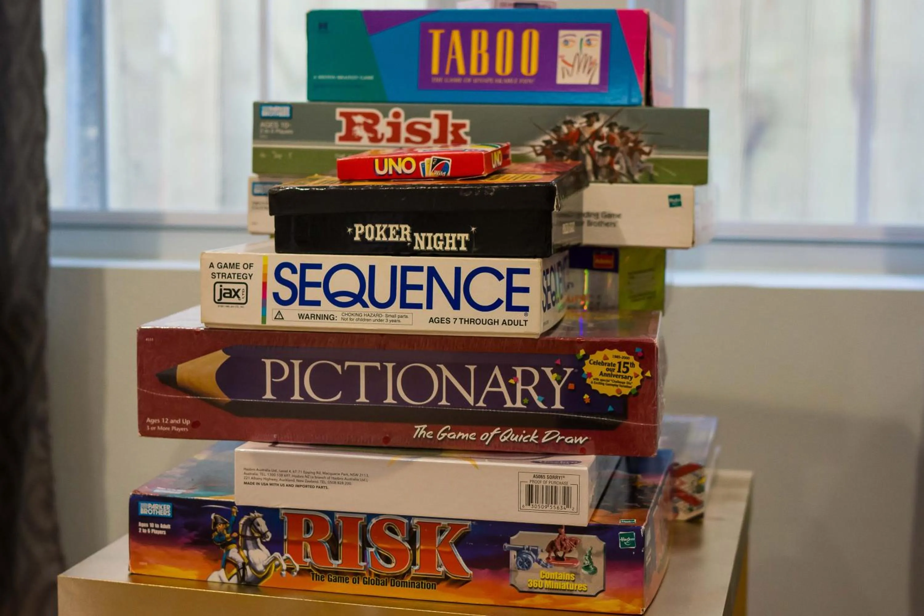 Library in Wanderstay Houston Hostel