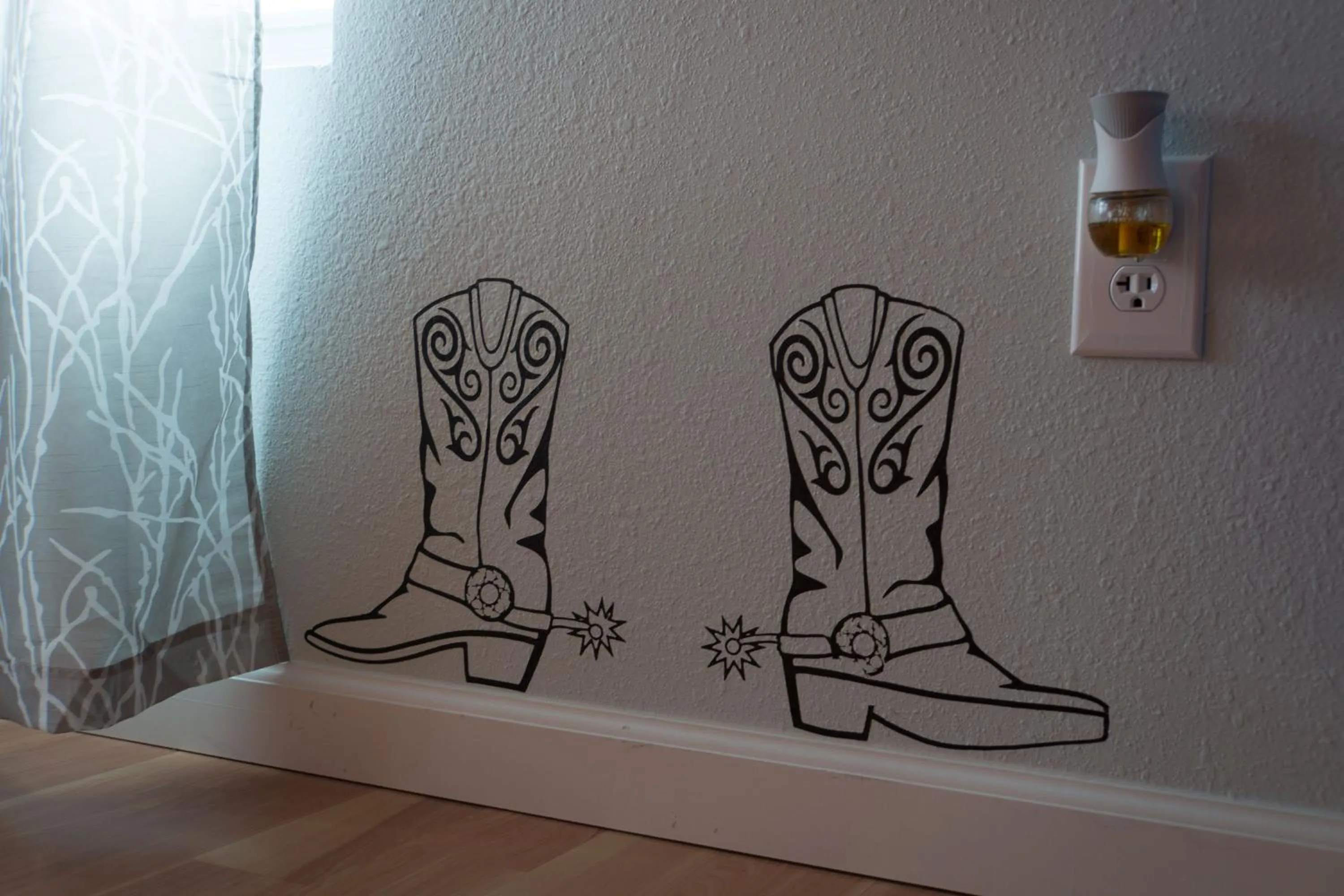 Decorative detail in Wanderstay Houston Hostel