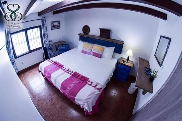 Bed in Hotel Tres Sofias