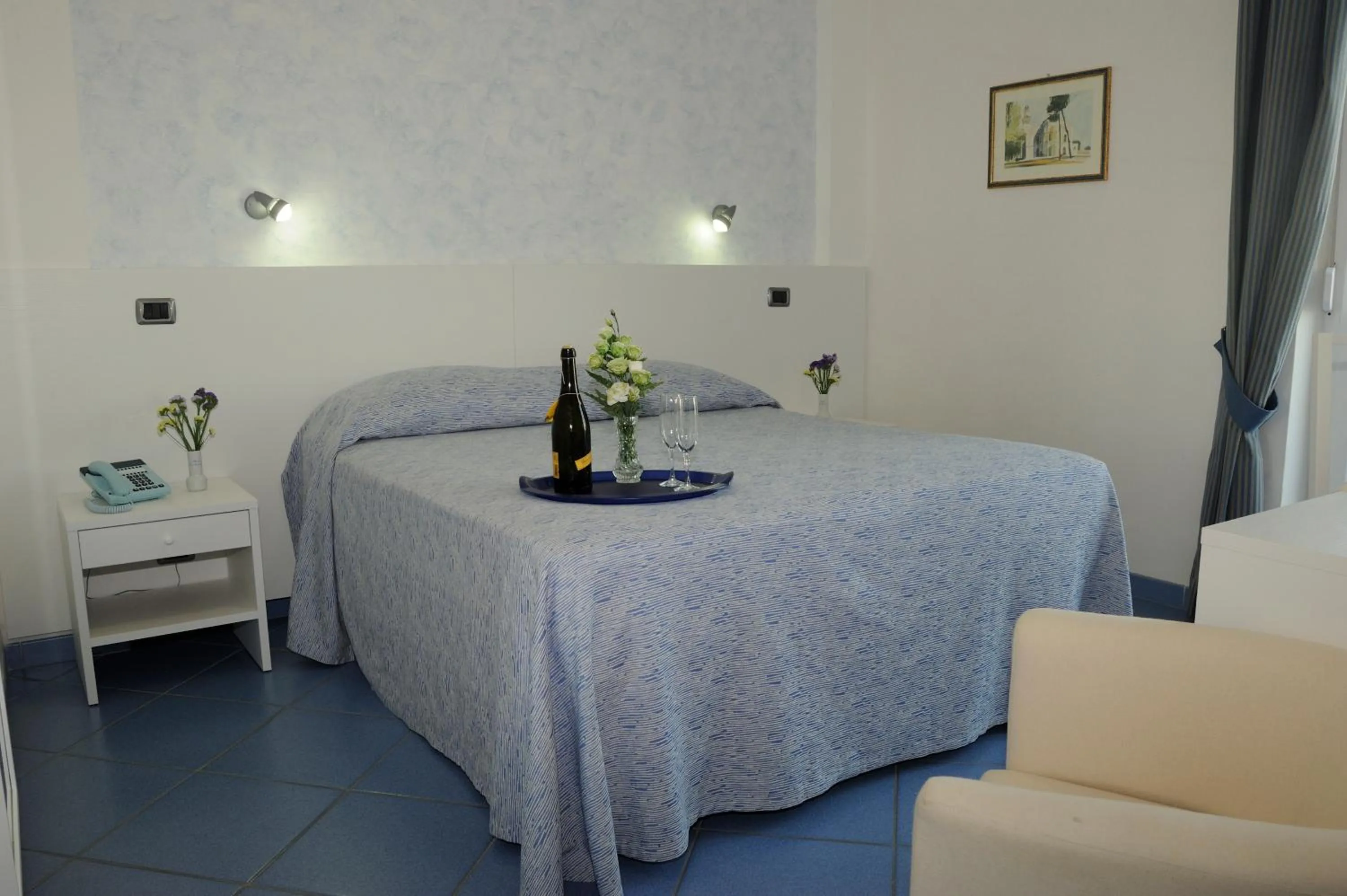 Bedroom, Bed in Hotel La Sorgente