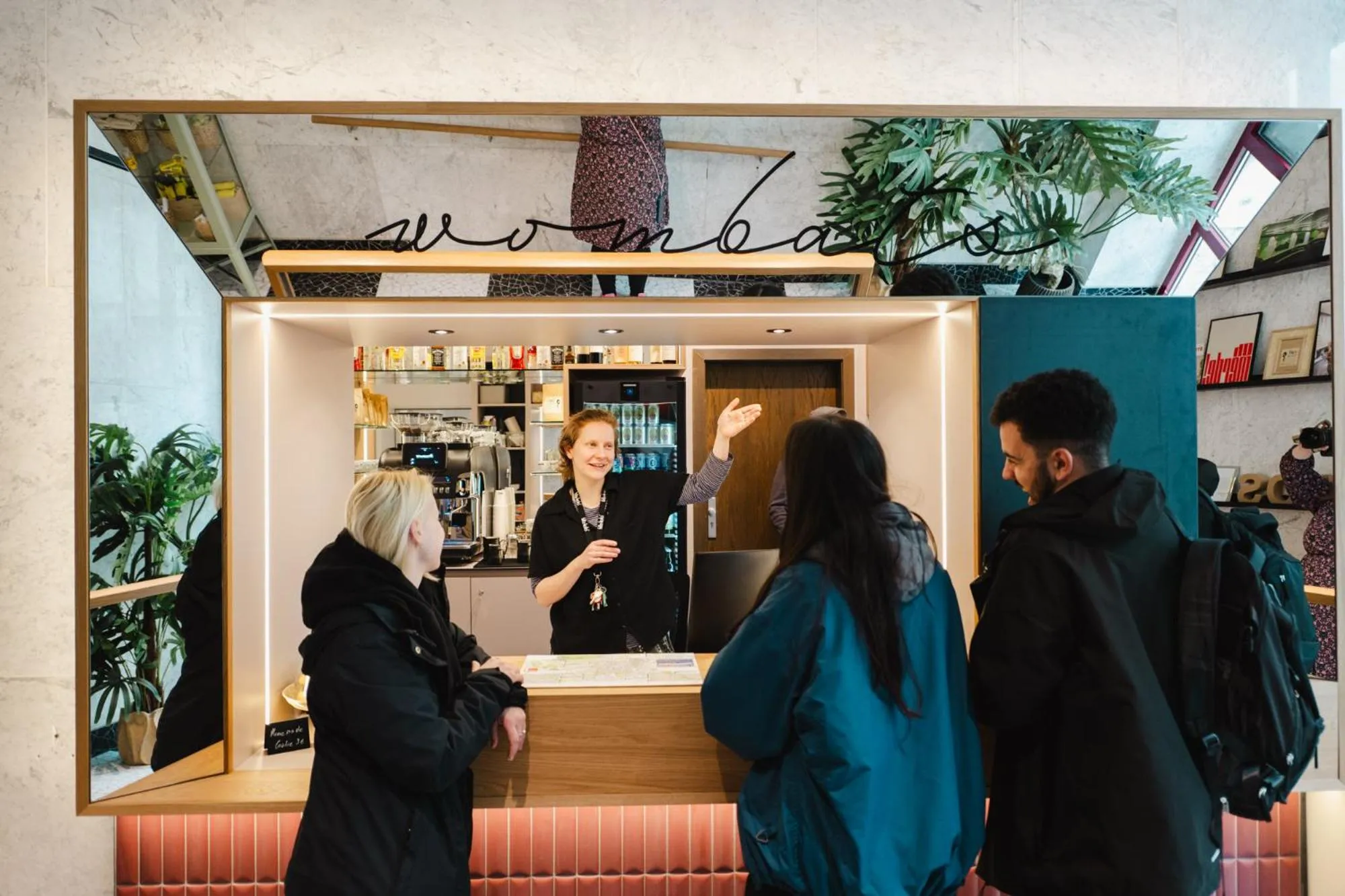 Lobby or reception in Wombat's City Hostel Leipzig
