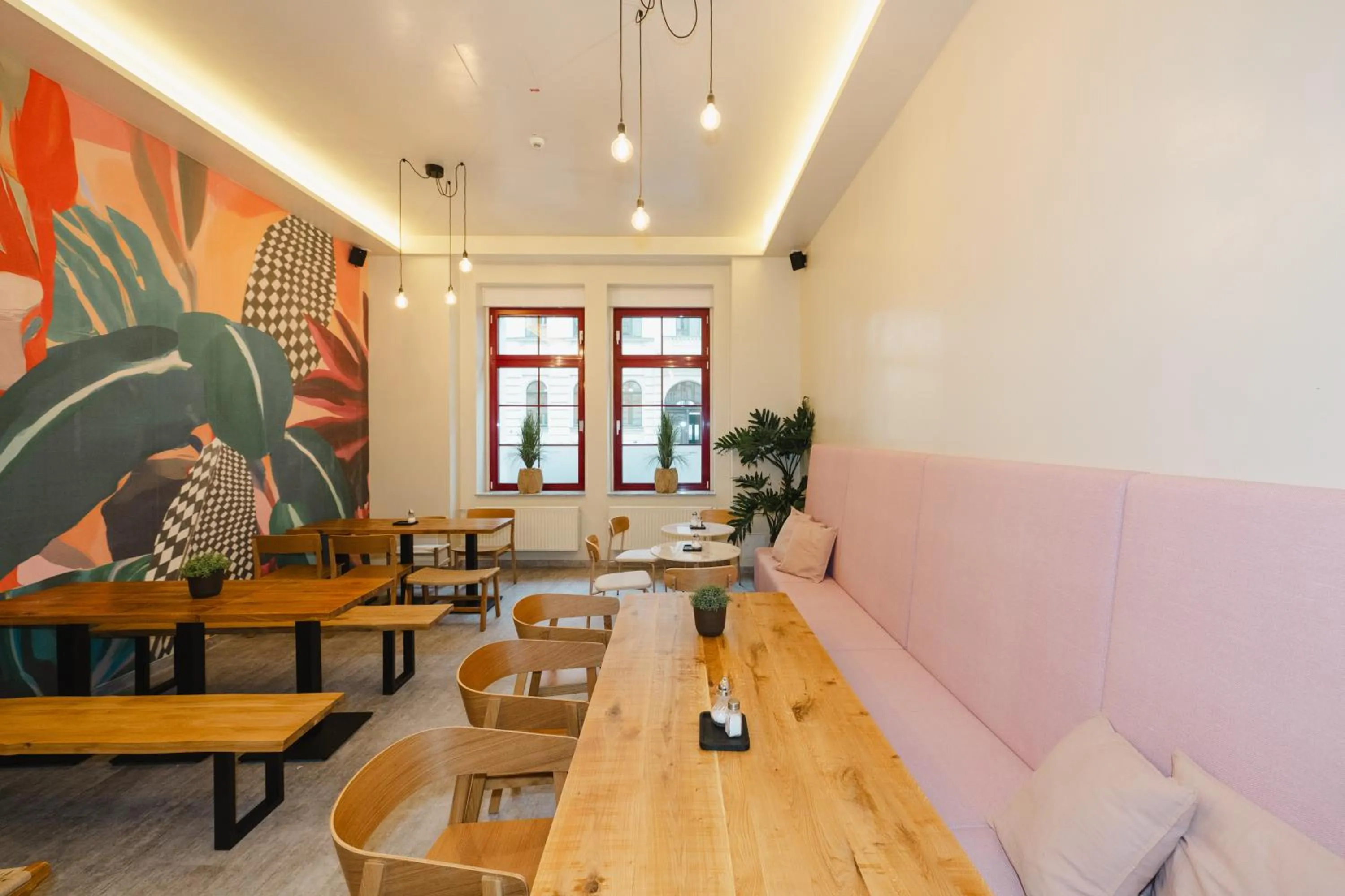 Breakfast in Wombat's City Hostel Leipzig