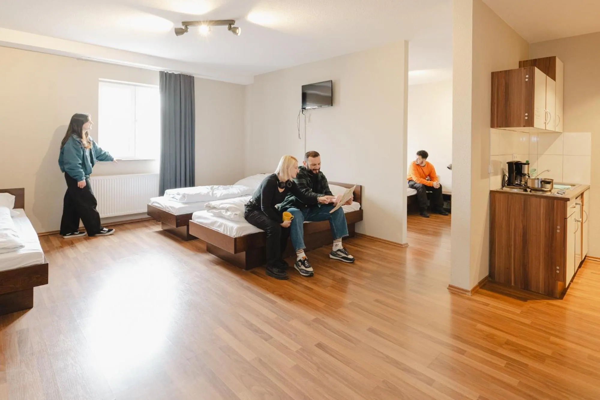 Bed in Wombat's City Hostel Leipzig