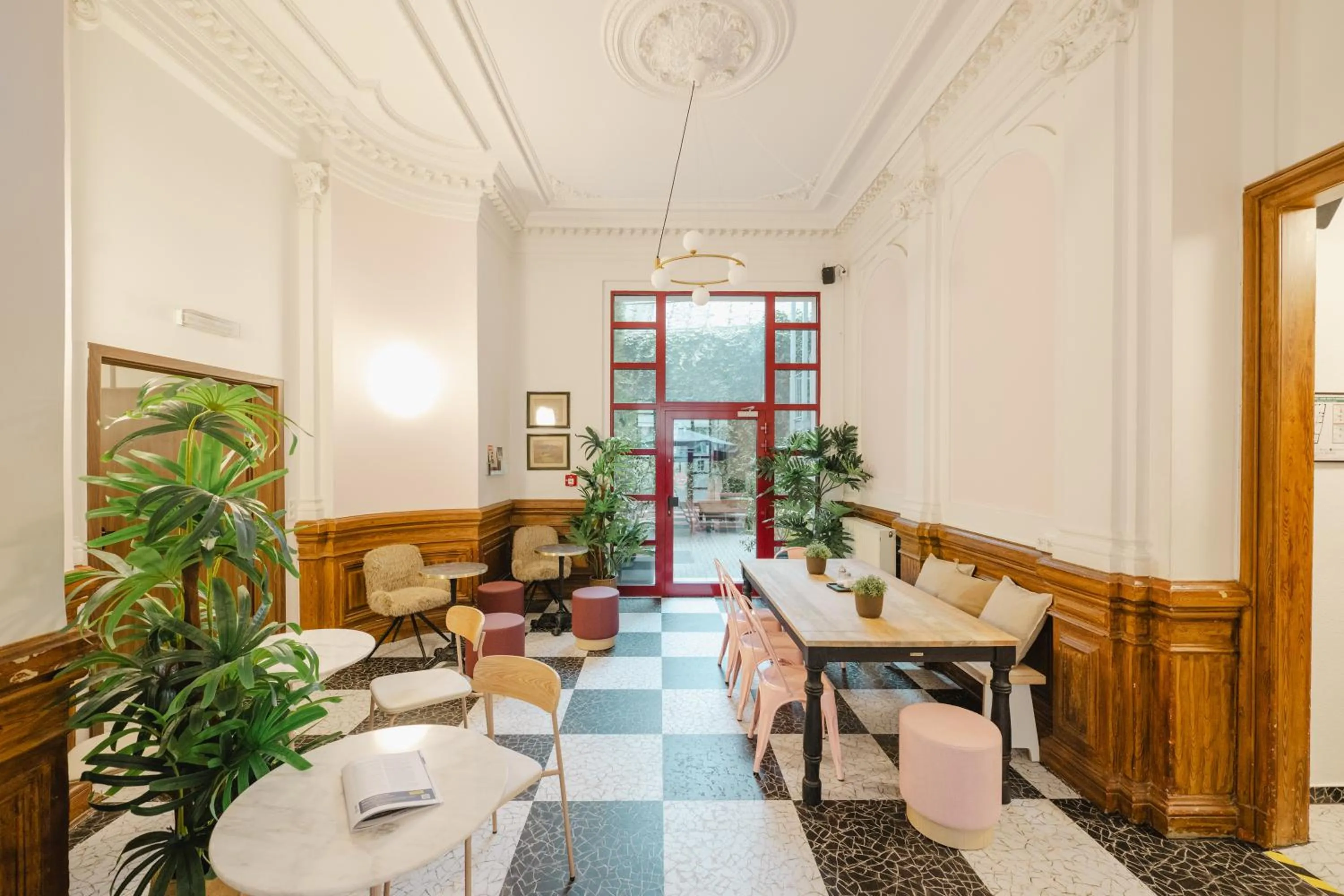 Property building in Wombat's City Hostel Leipzig