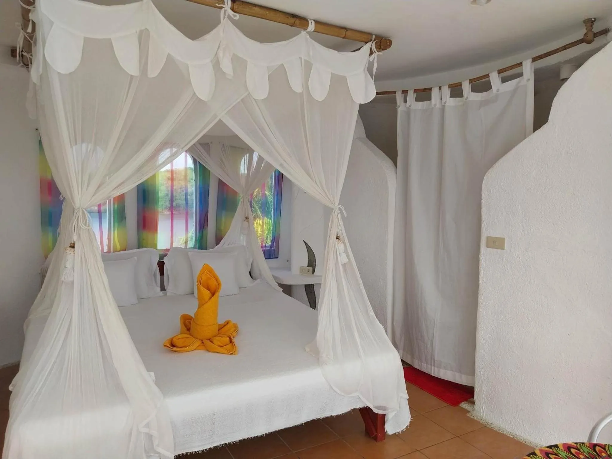 Photo of the whole room, Bed in AL FARO Cosmio Hotel Palawan