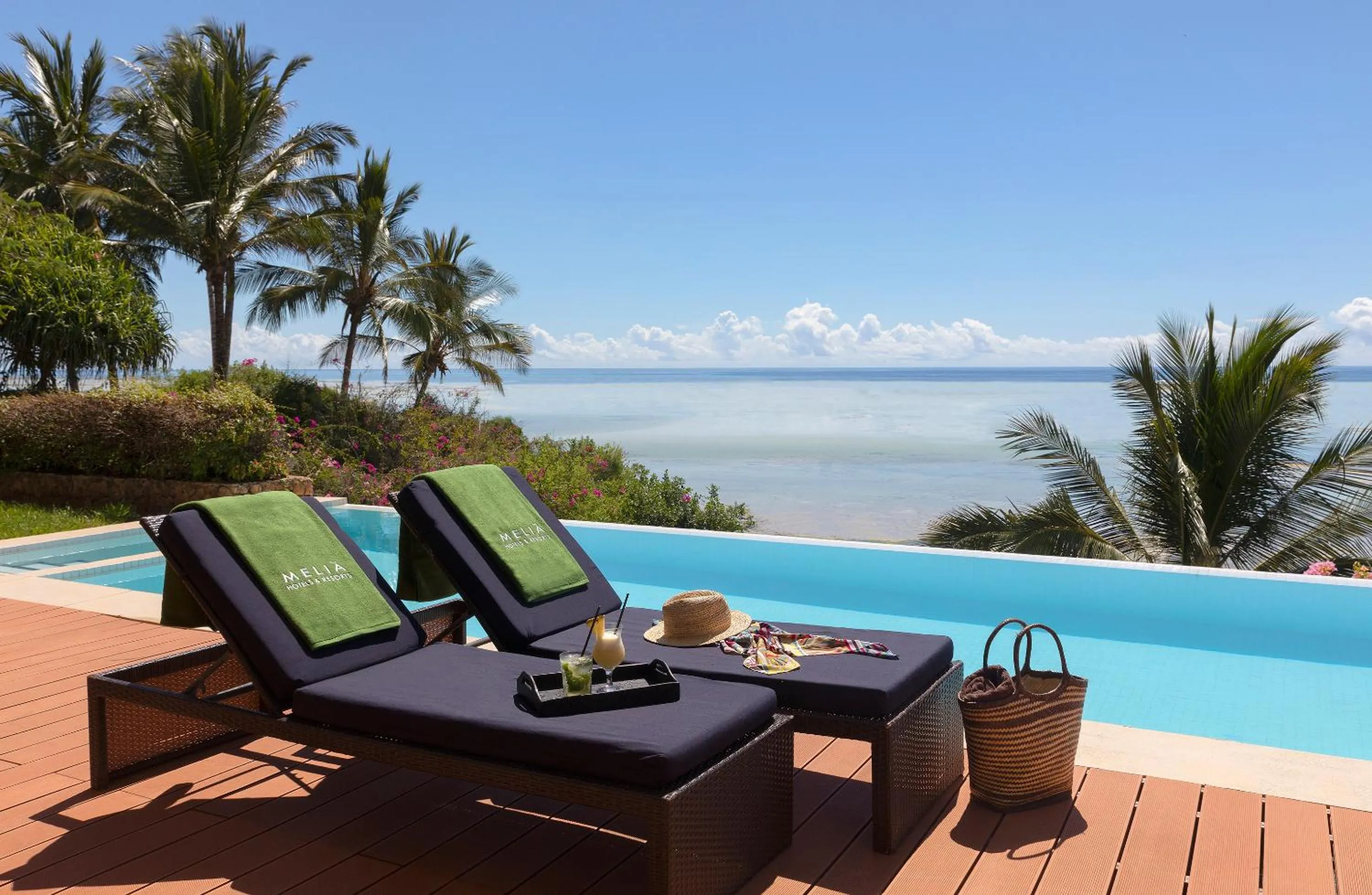 Patio in Melia Zanzibar