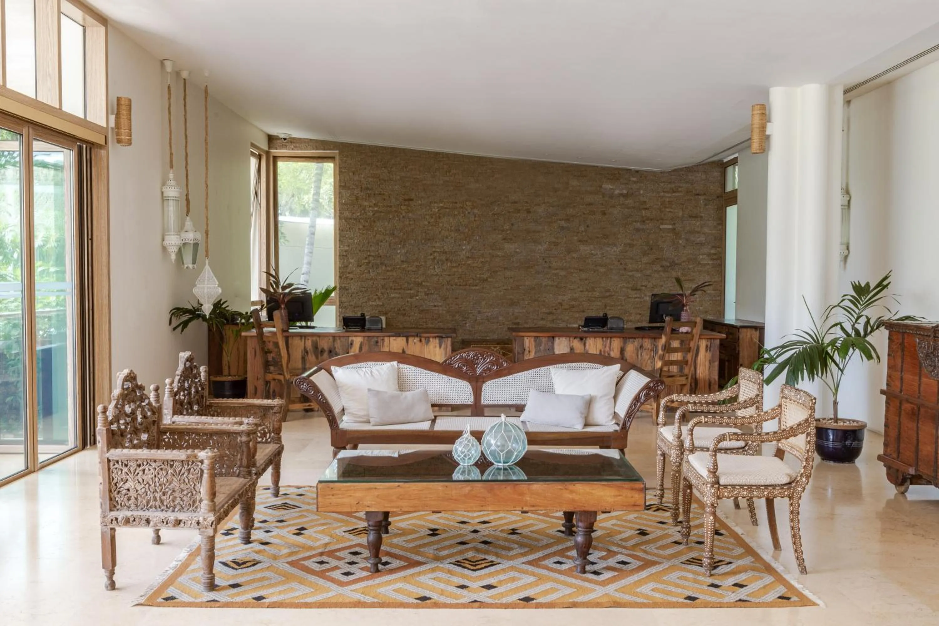 Lobby or reception in Melia Zanzibar