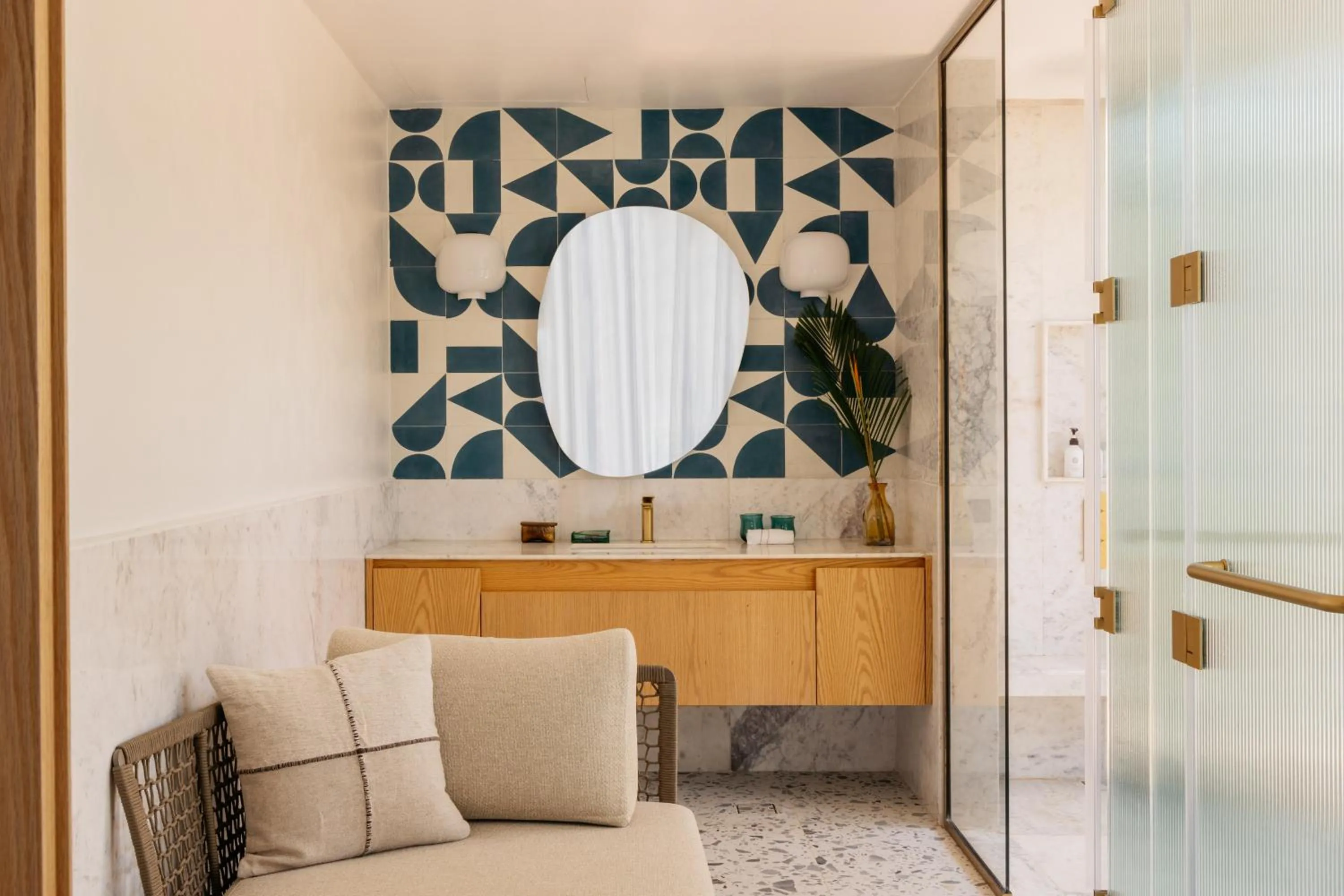 Bathroom in Melia Zanzibar