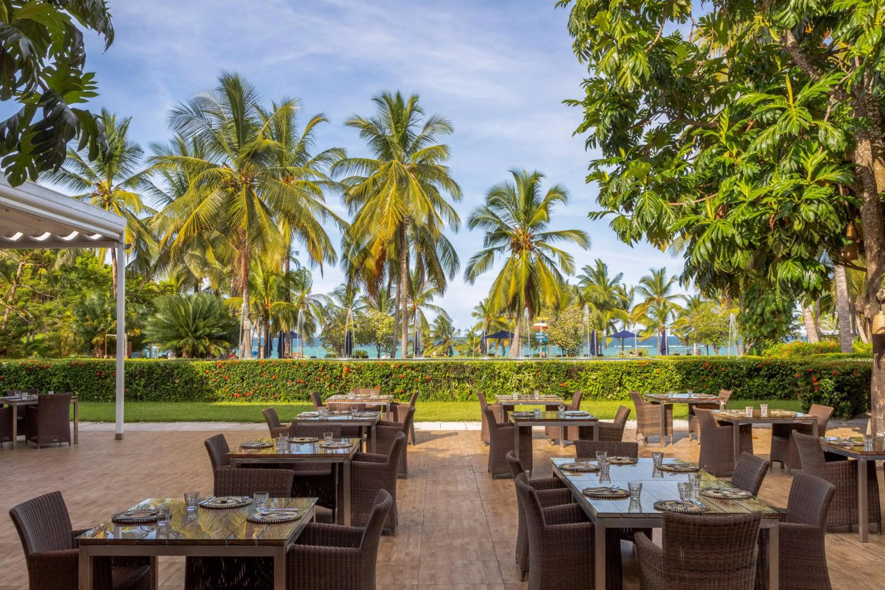 Patio in Melia Zanzibar