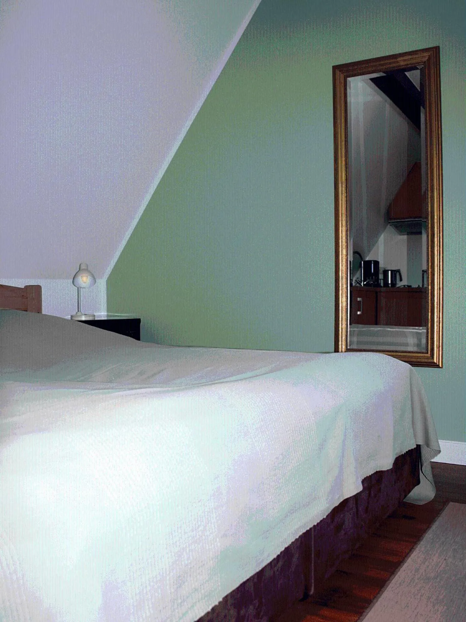 Bed in Apartments im Kaffeehaus Heldt