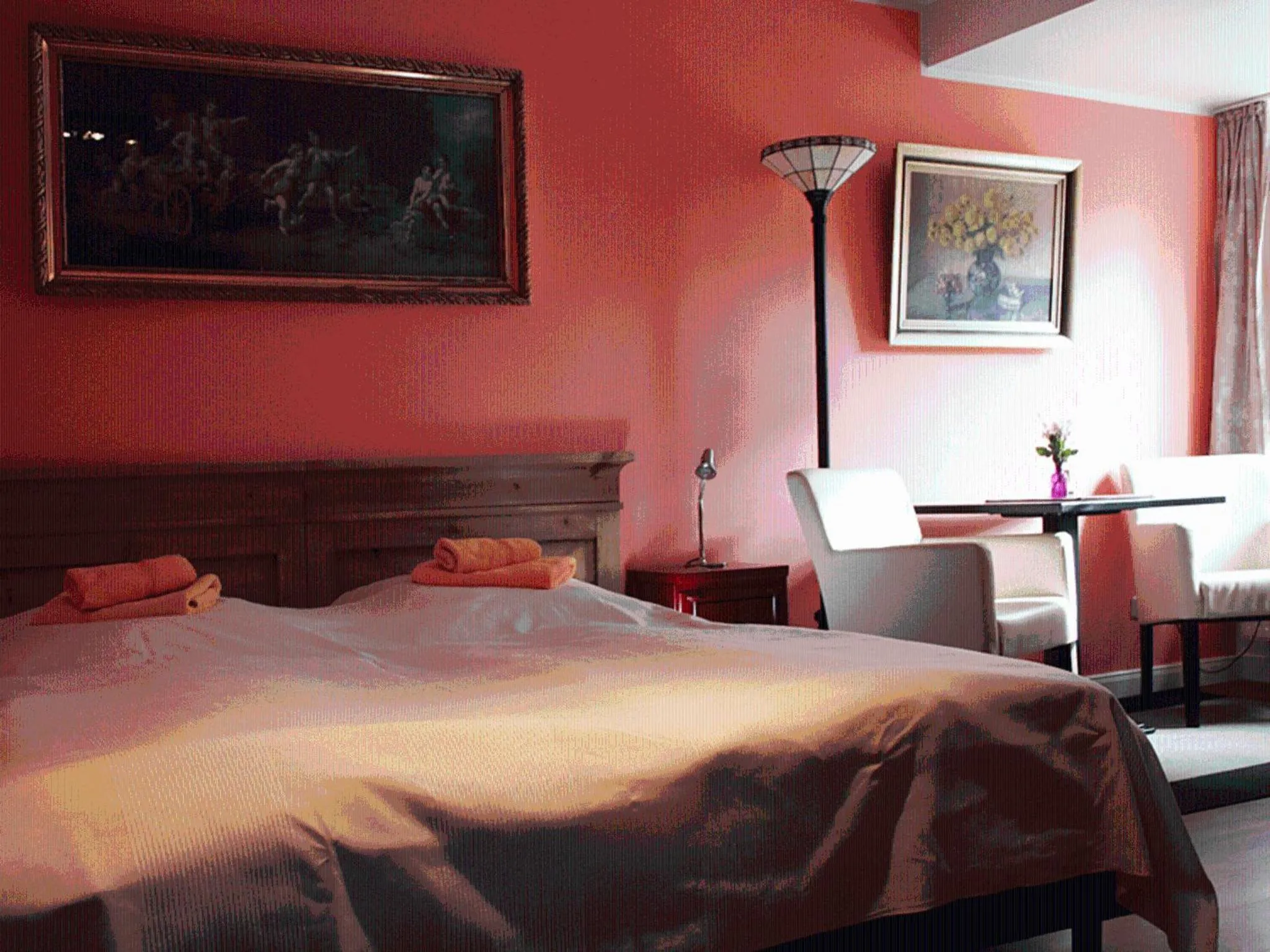 Bed in Apartments im Kaffeehaus Heldt