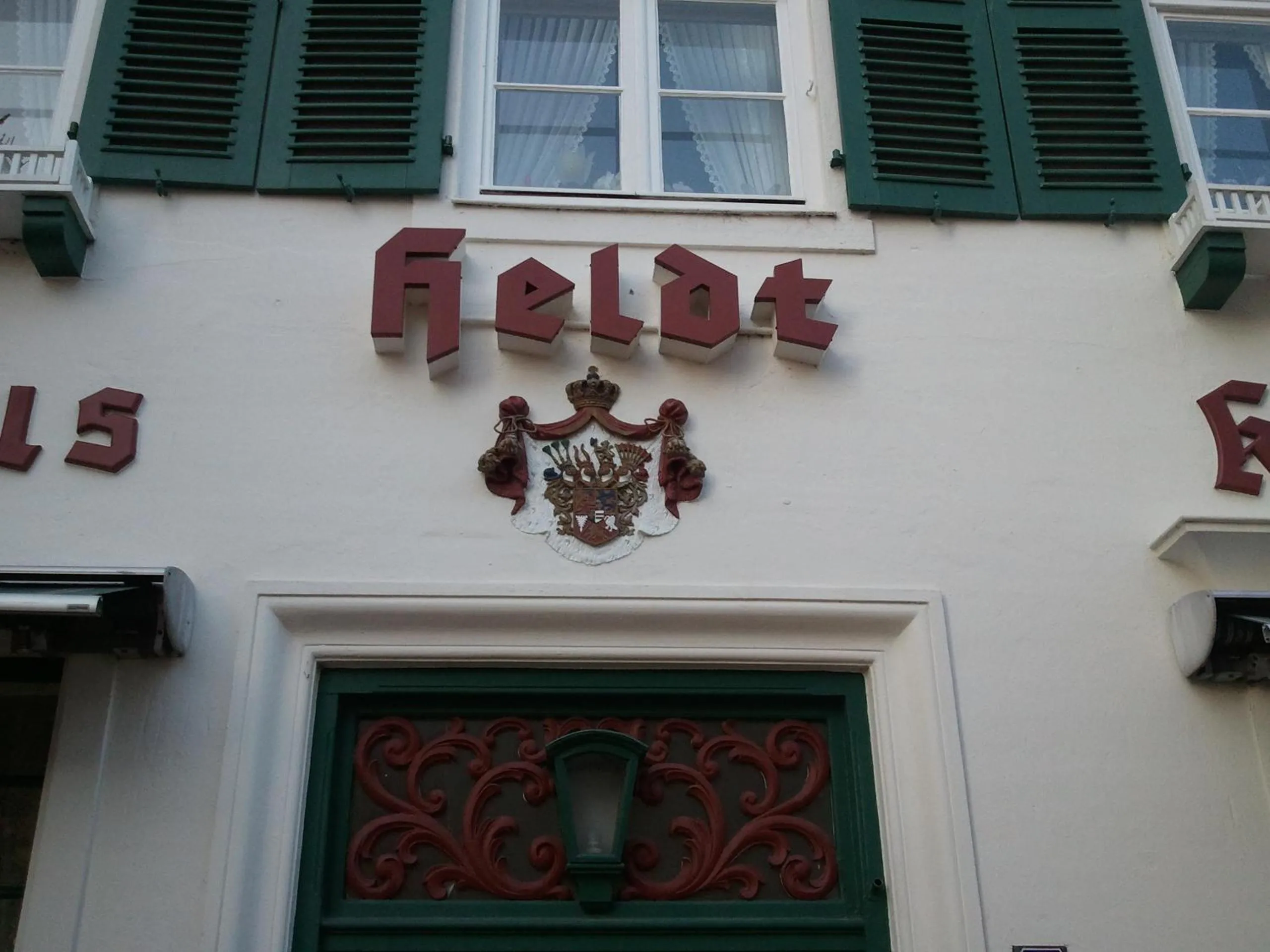 Facade/entrance in Apartments im Kaffeehaus Heldt