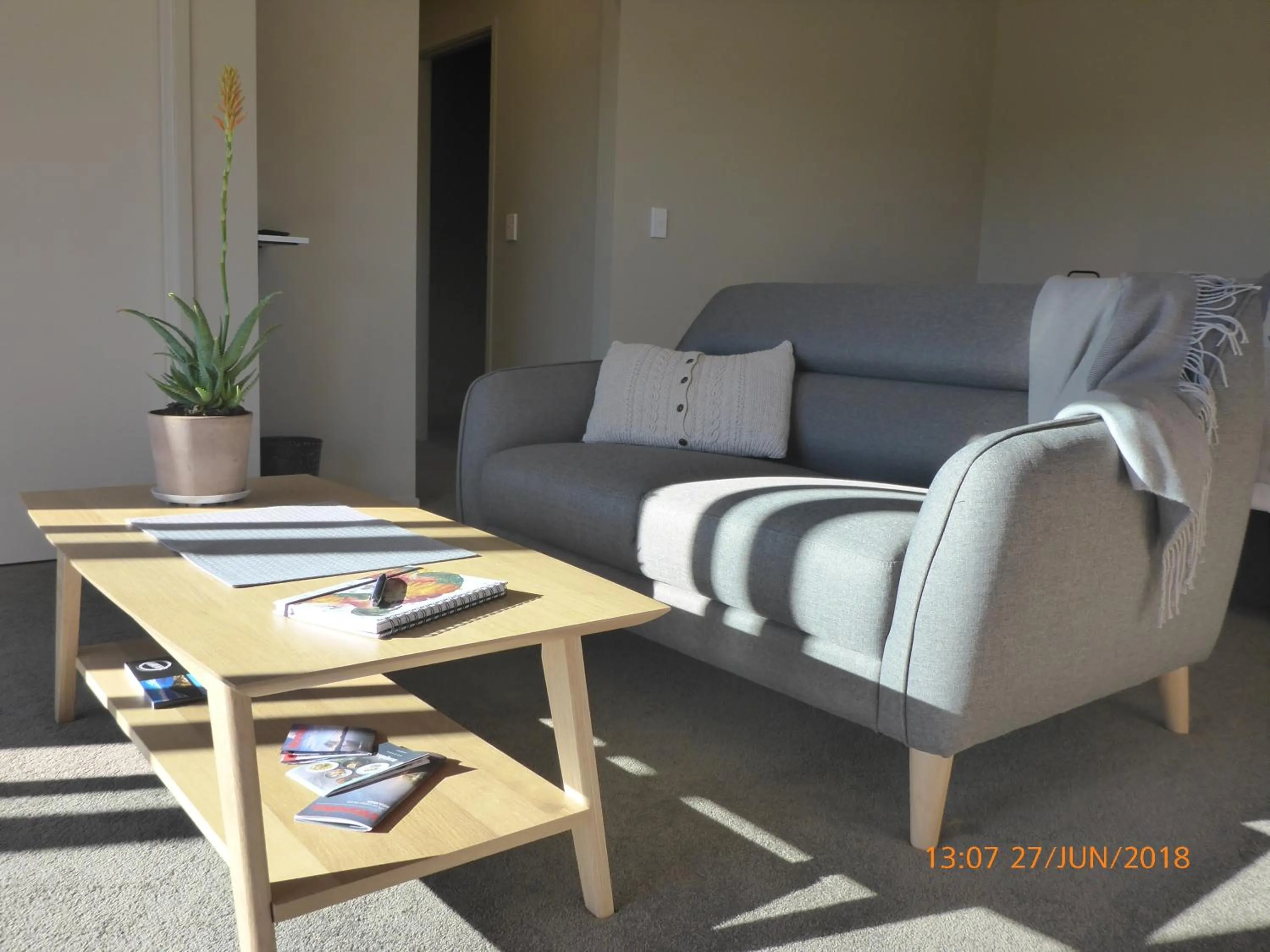 Seating area in Fran and Frankie's Bed & Breakfast