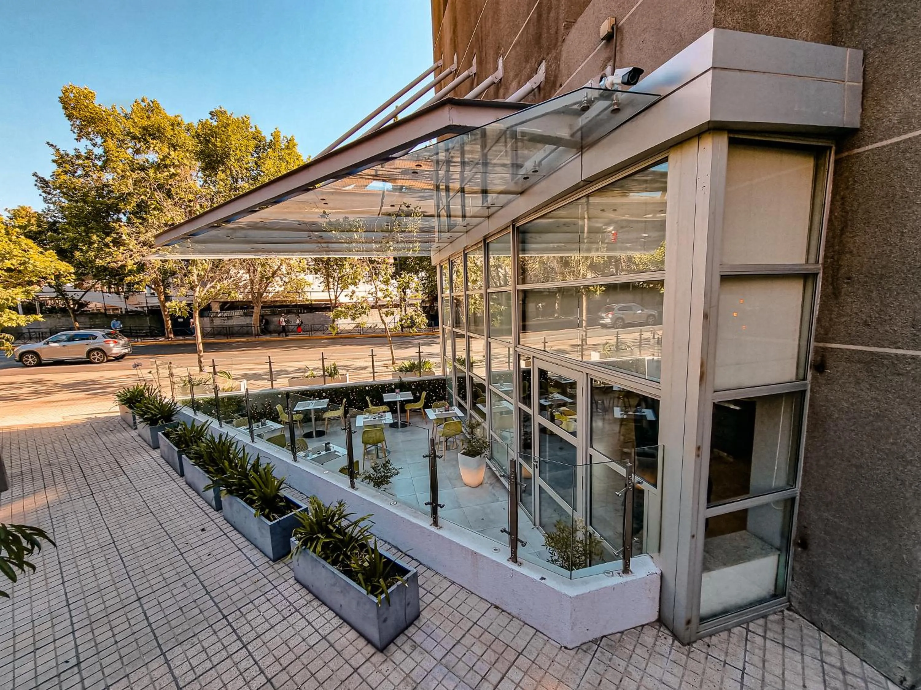 Balcony/Terrace in ibis Santiago Providencia