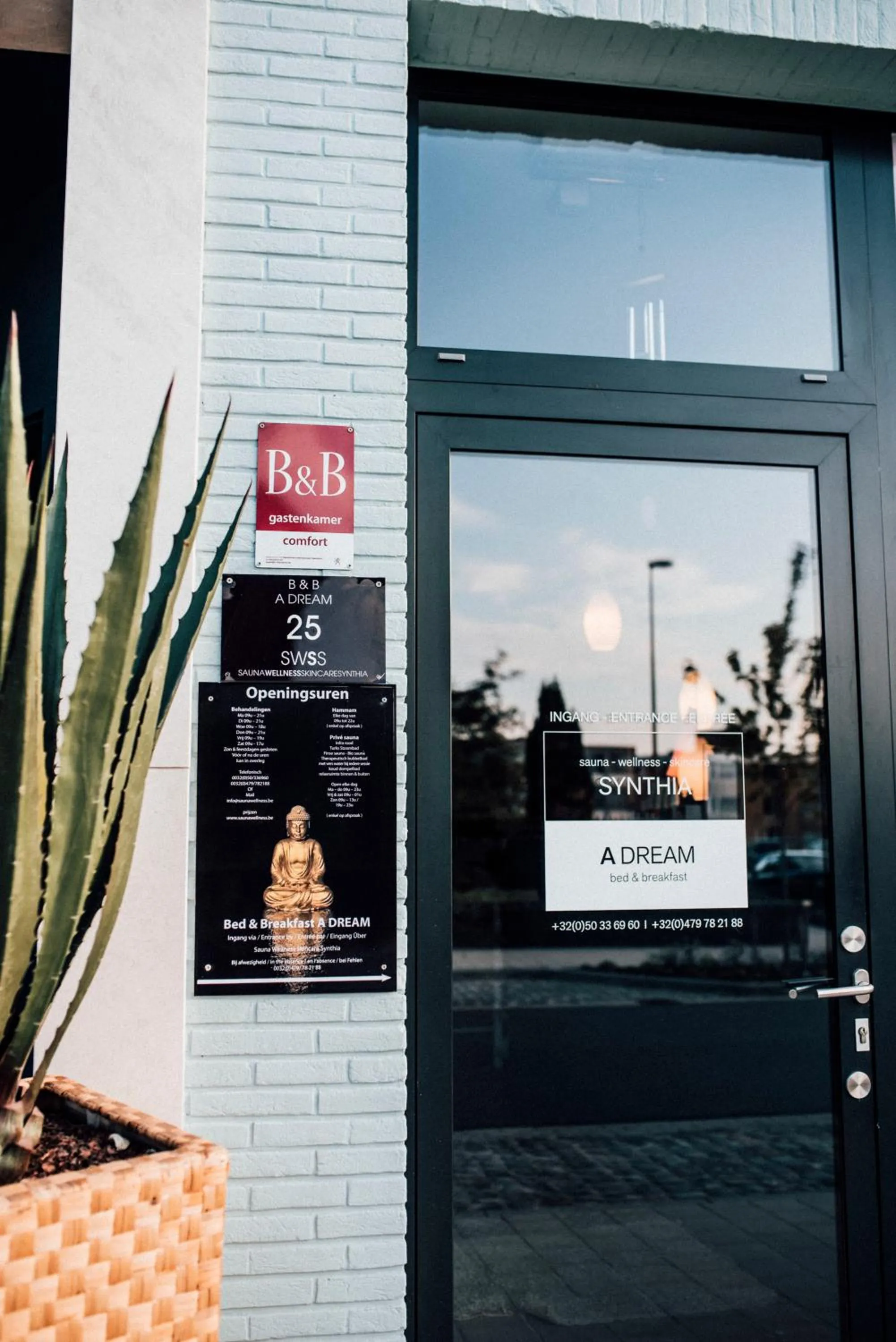 Facade/entrance in B&B A Dream City spa & Massages