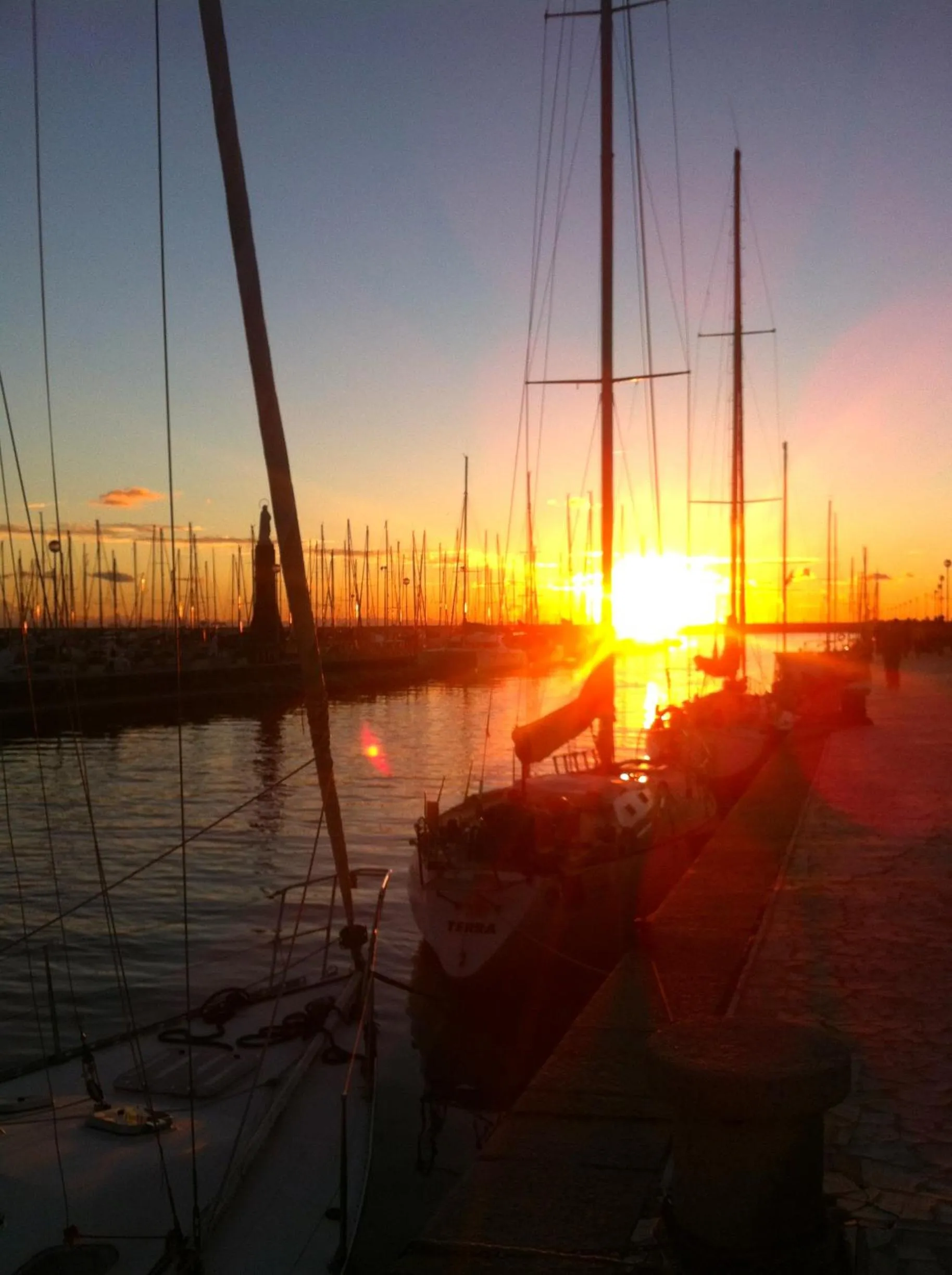 Sunset in Hotel I 4 Assi