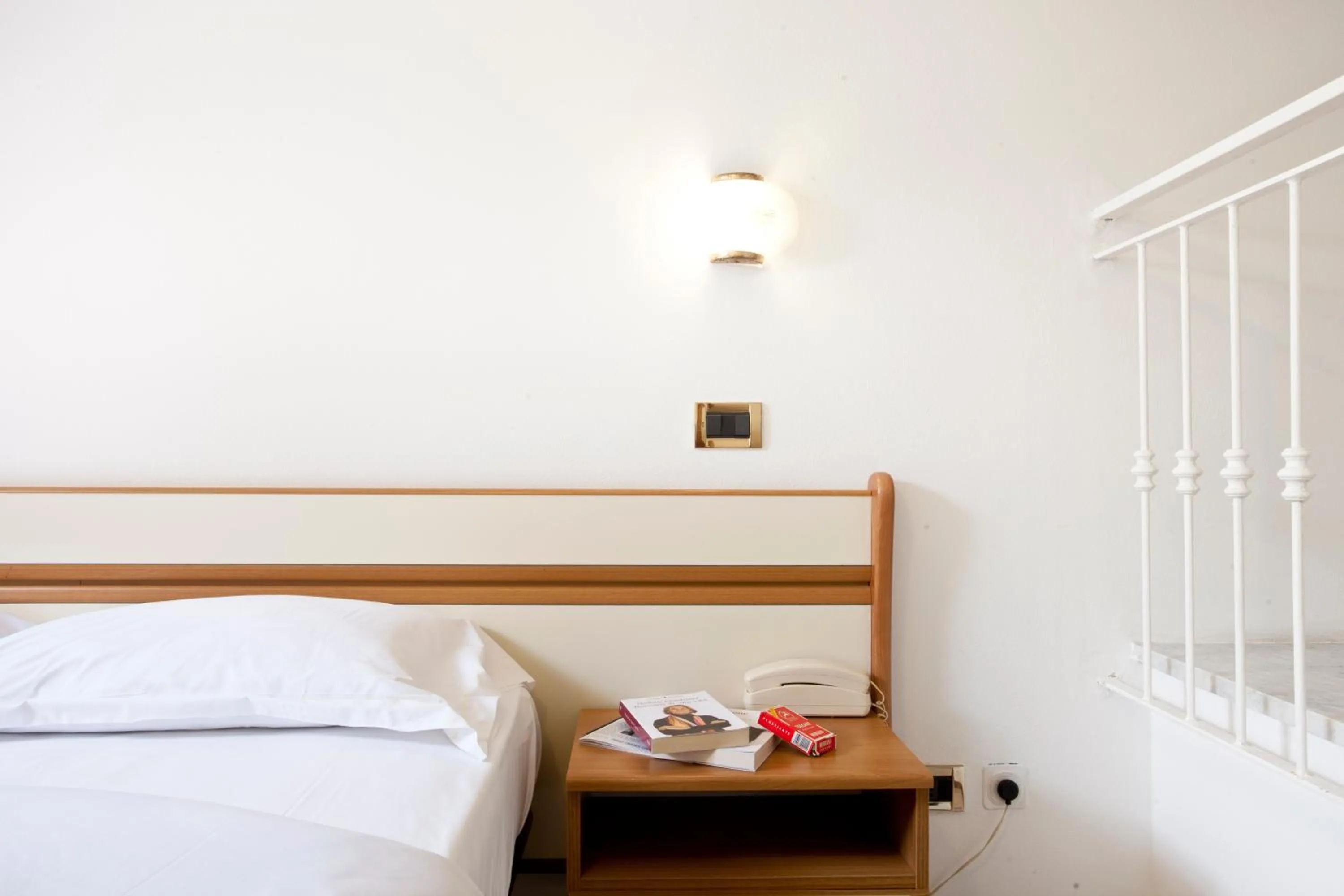 Decorative detail, Bed in Hotel I 4 Assi