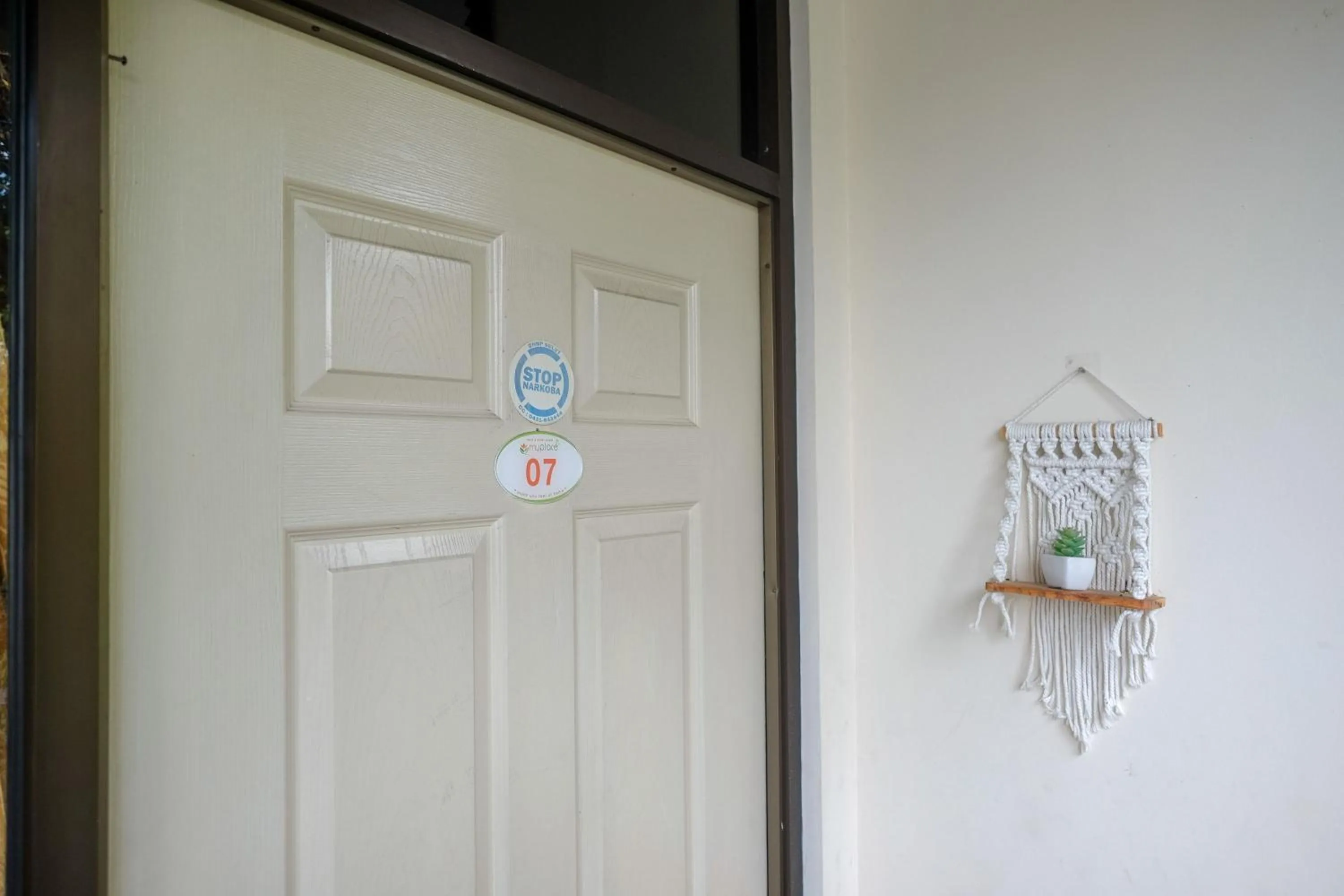 Facade/entrance in RedDoorz @ Jalan Pramuka Manado