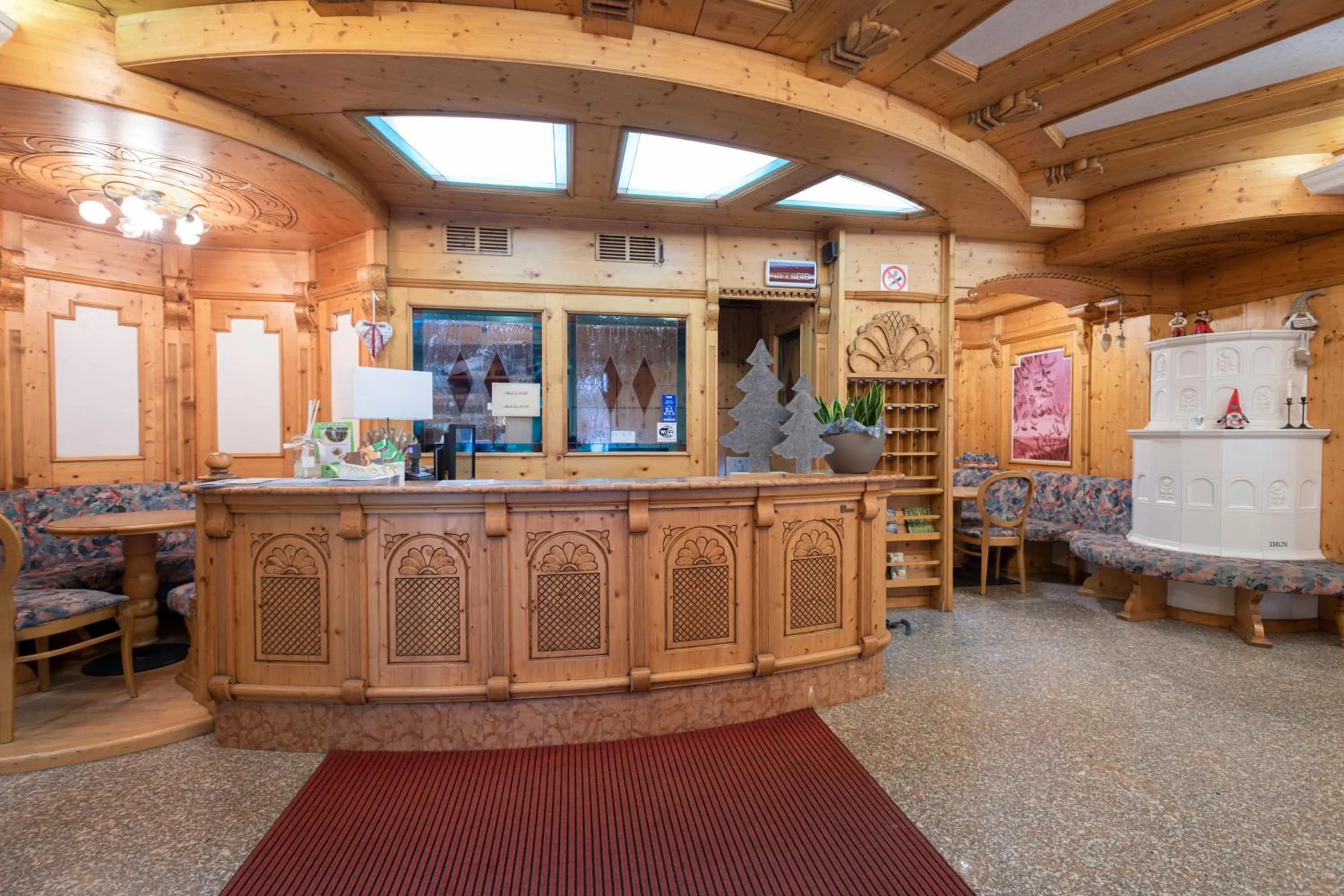 Lobby or reception in Hotel Cova