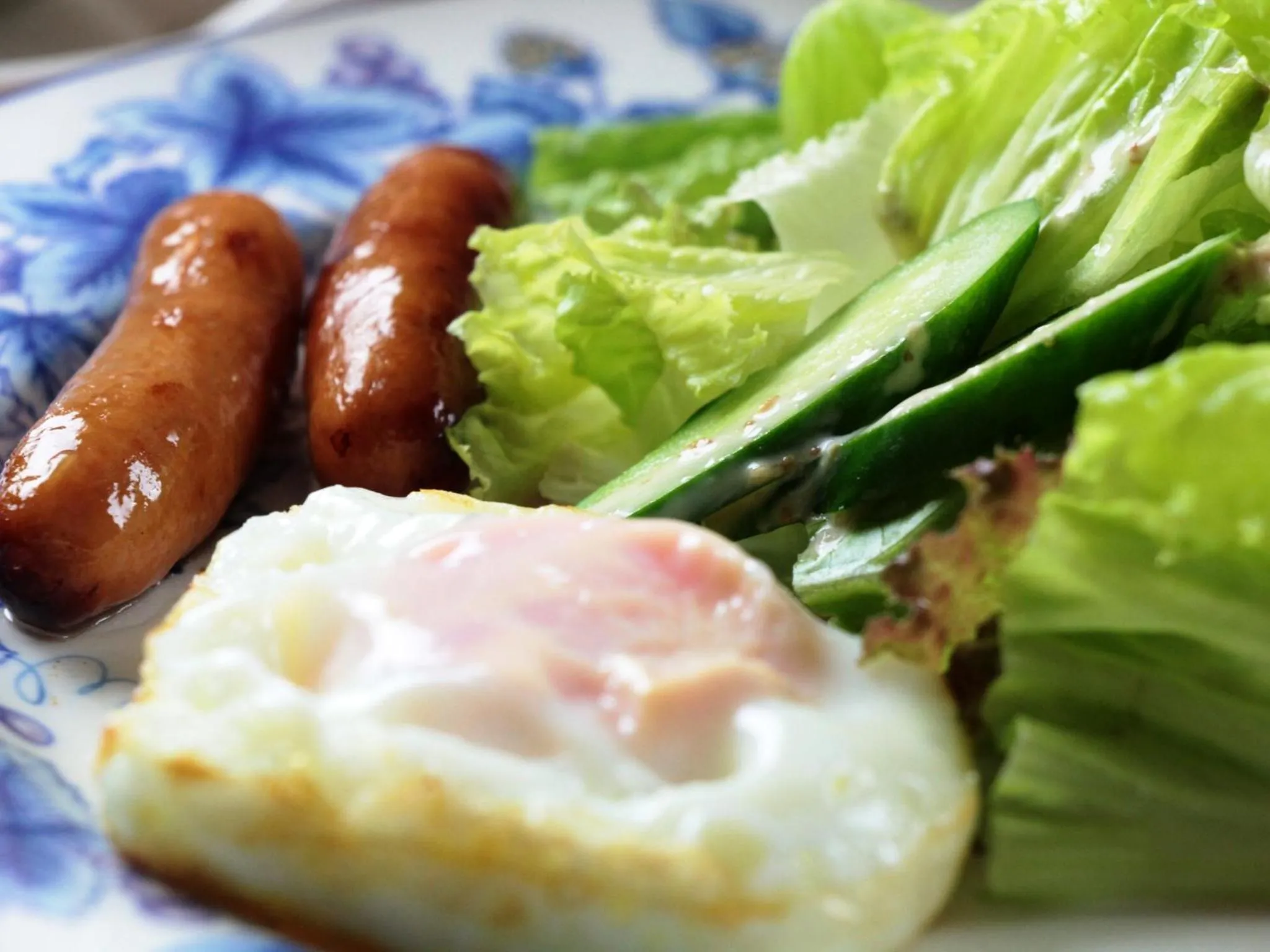 American breakfast in Pension Peppermint House