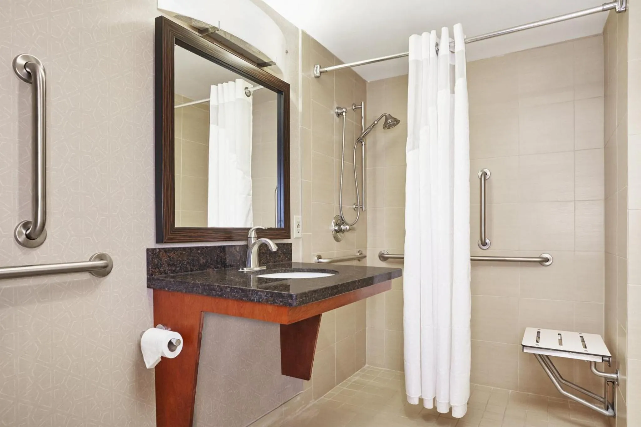 Bathroom in Holiday Inn Express Hotels- Hampton by IHG