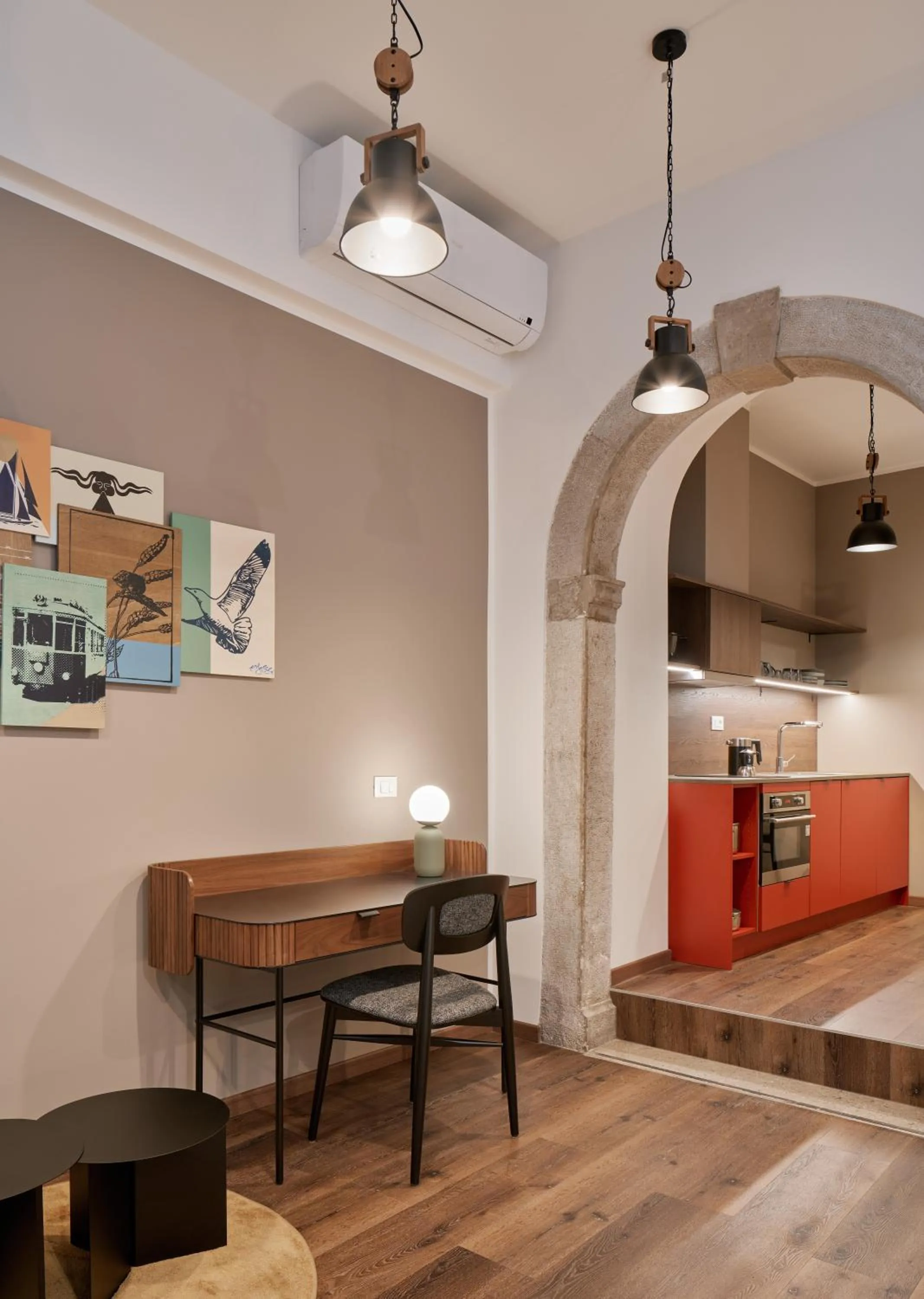 Kitchen or kitchenette in URBANAUTS STUDIOS Minelli