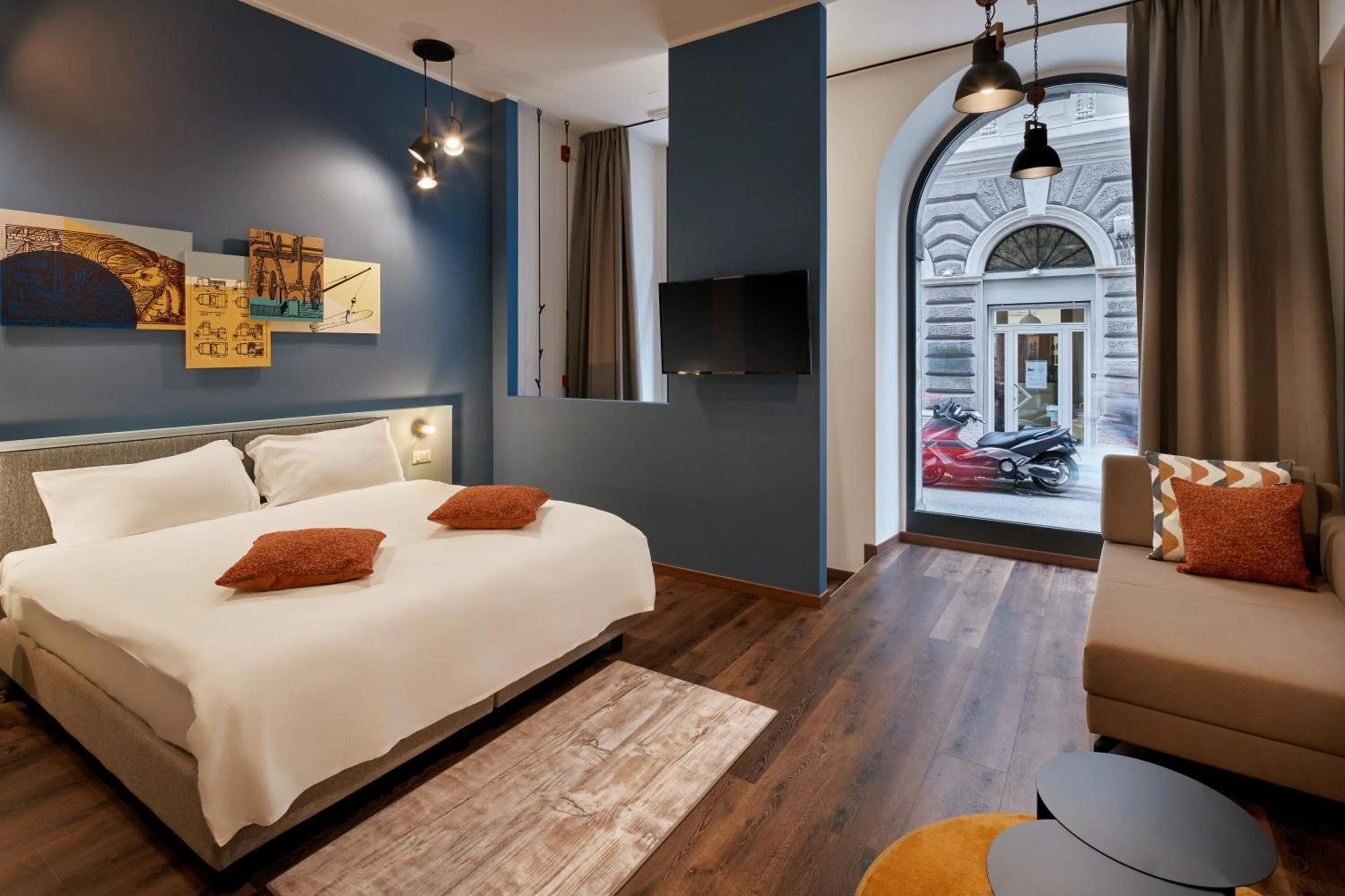 Photo of the whole room, Bed in URBANAUTS STUDIOS Minelli