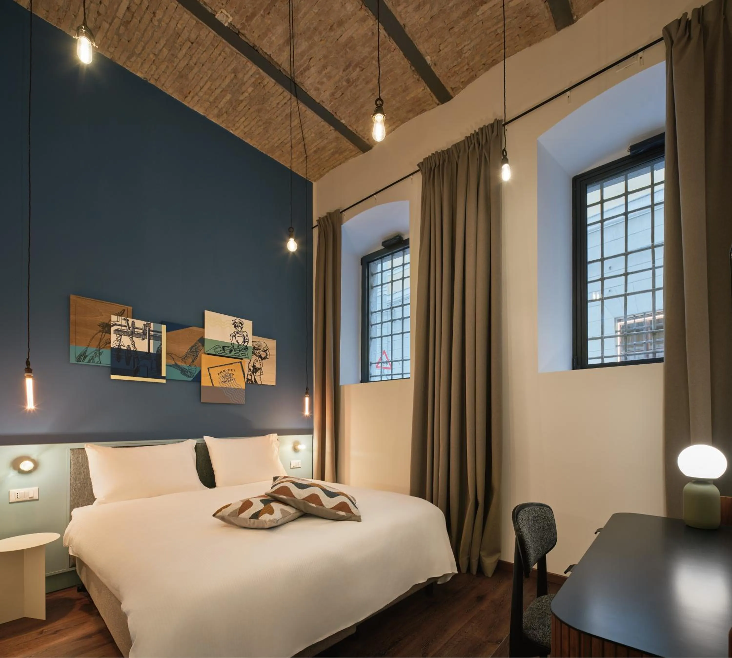 Bedroom, Bed in URBANAUTS STUDIOS Minelli