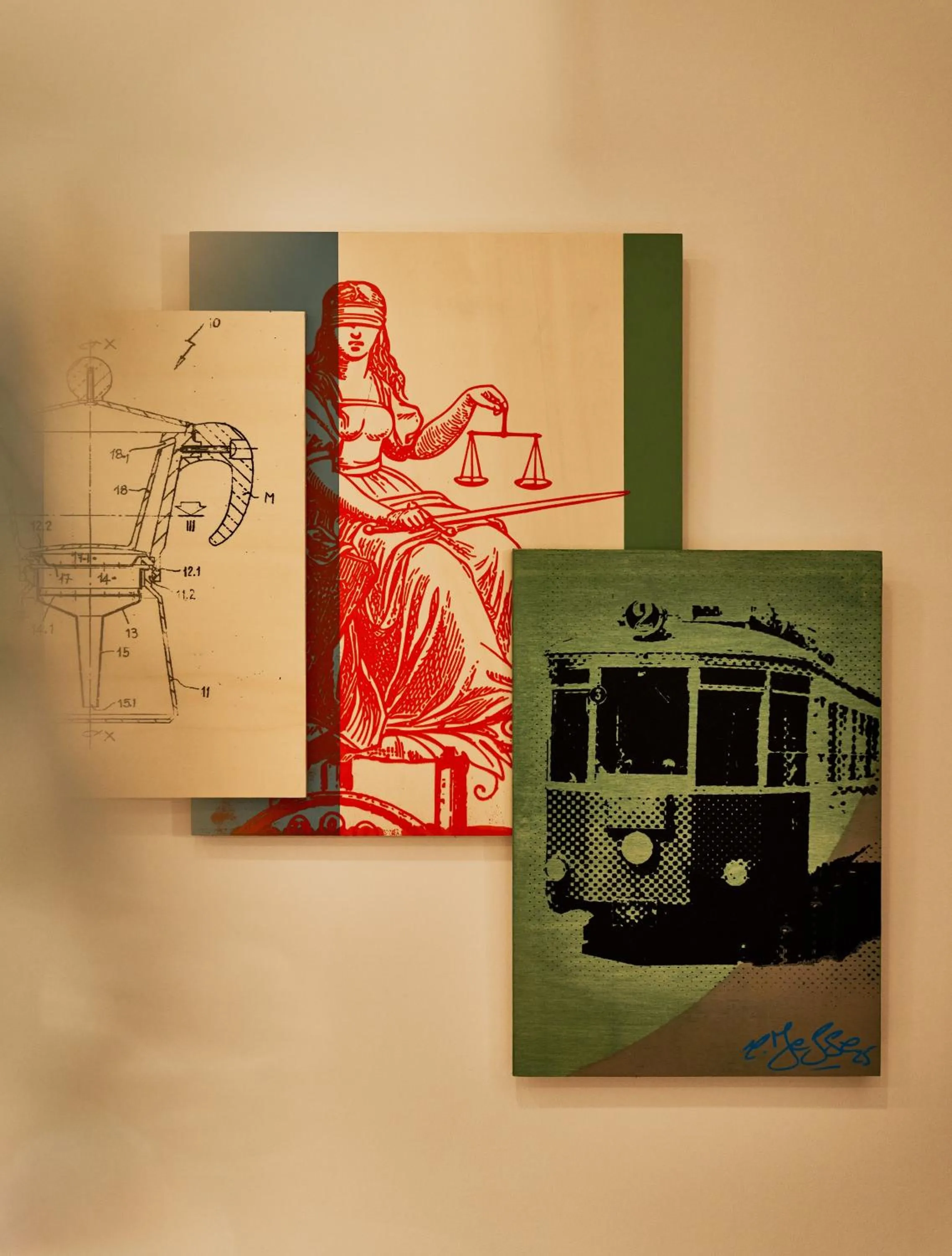 Decorative detail in URBANAUTS STUDIOS Minelli