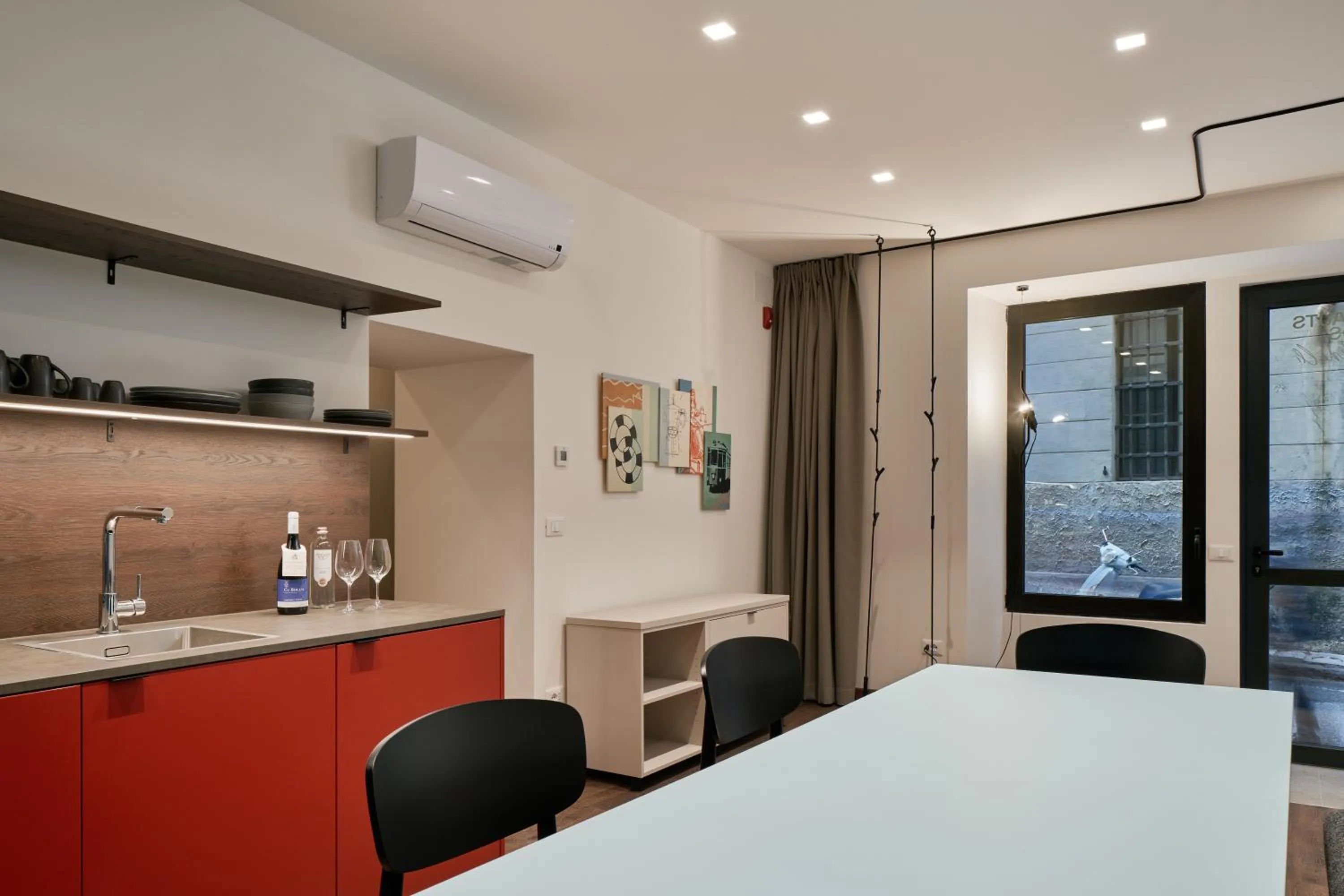 Kitchen or kitchenette in URBANAUTS STUDIOS Minelli