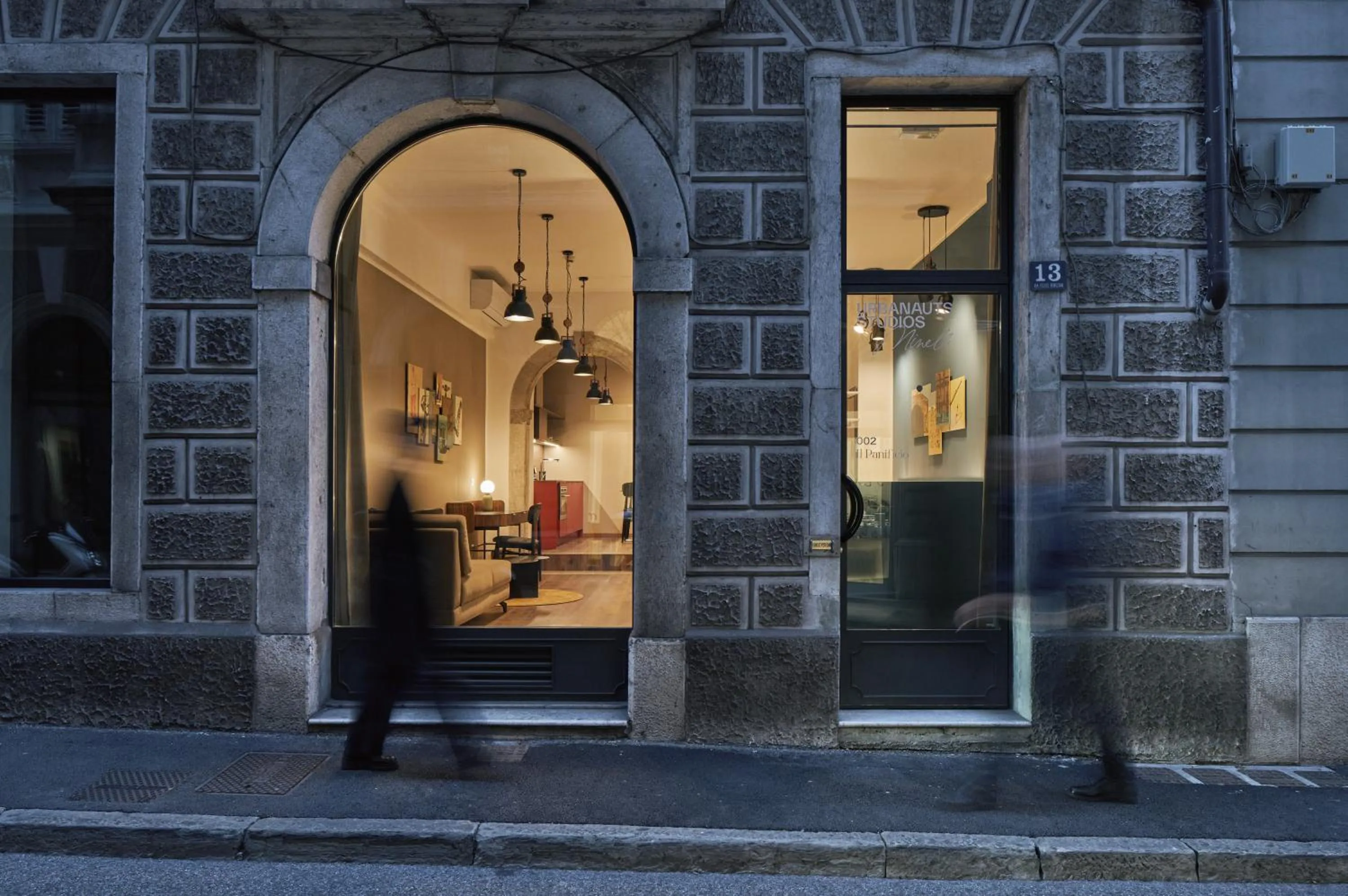 Facade/entrance in URBANAUTS STUDIOS Minelli