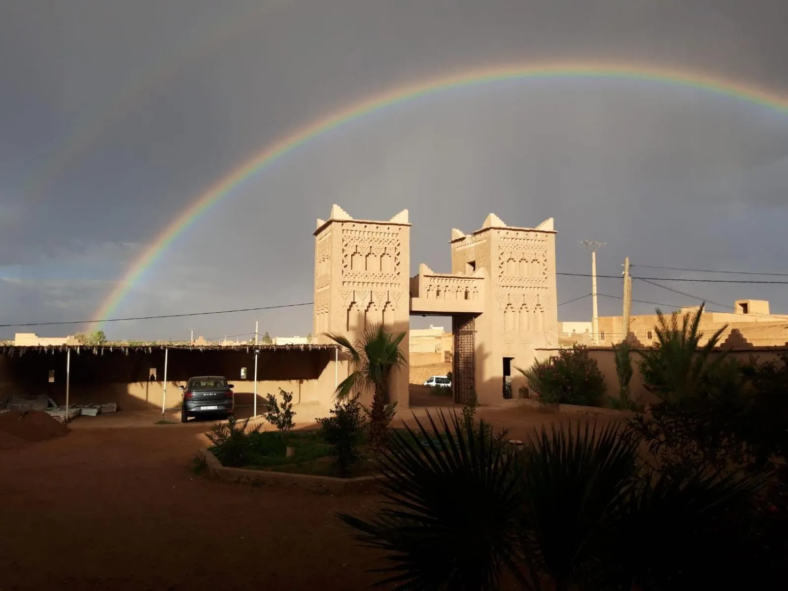 Property building in Auberge Famille Benmoro
