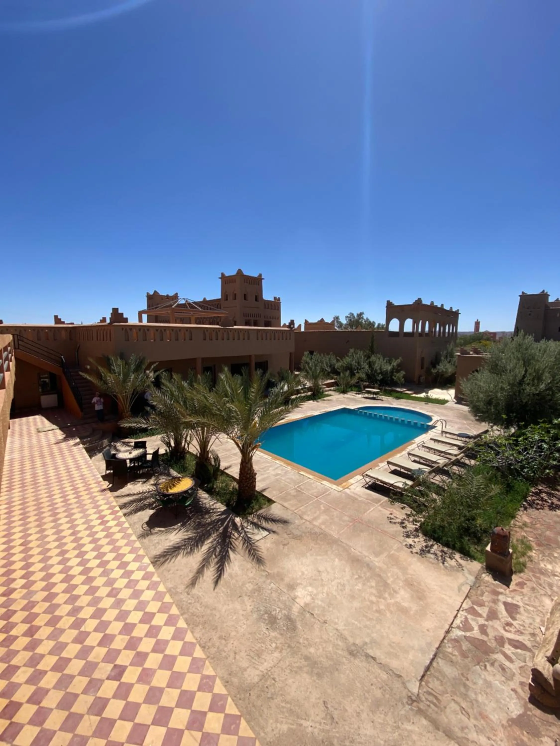 Property building in Auberge Famille Benmoro