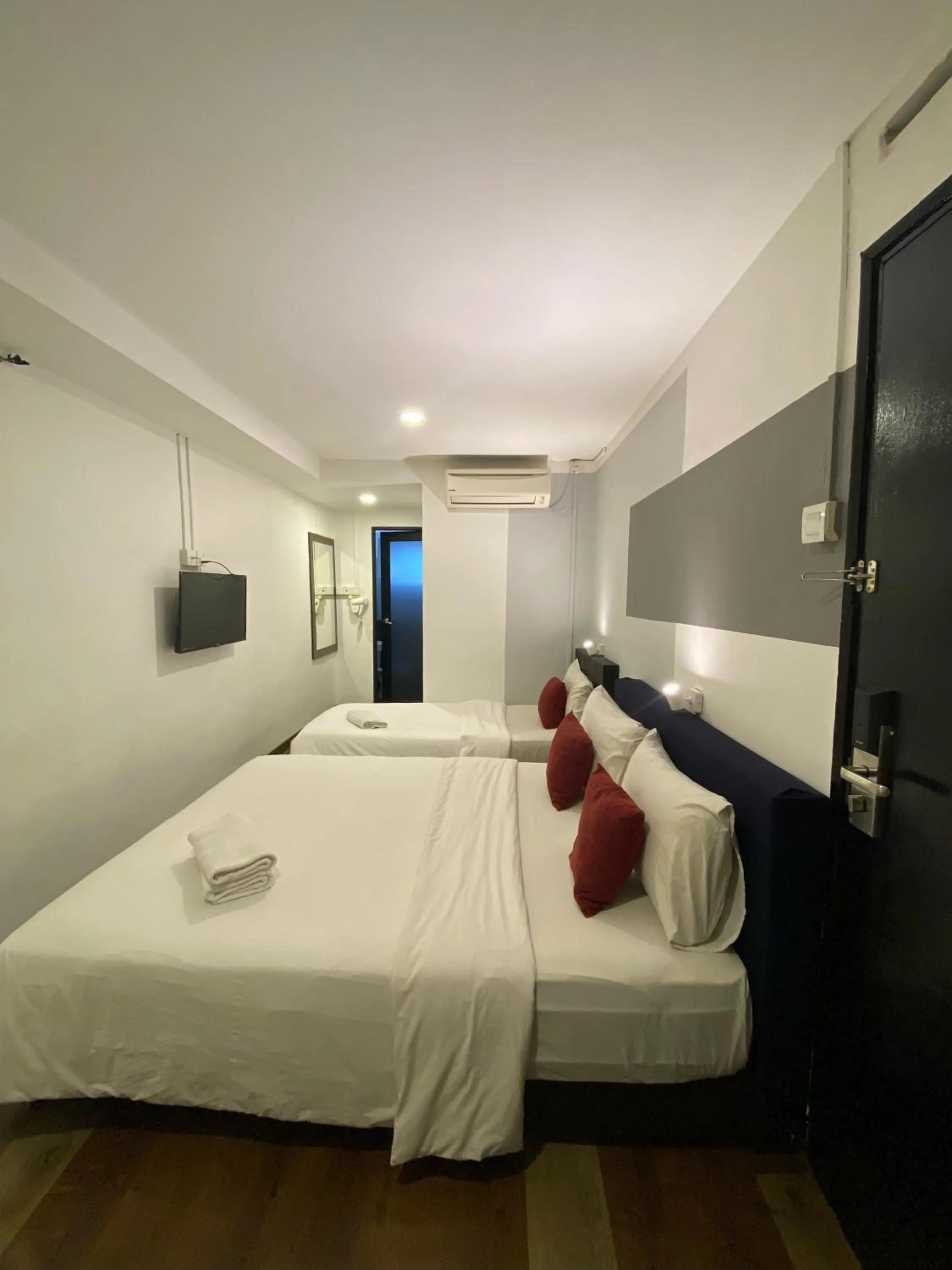Bedroom, Bed in V Hotel Johor Bahru
