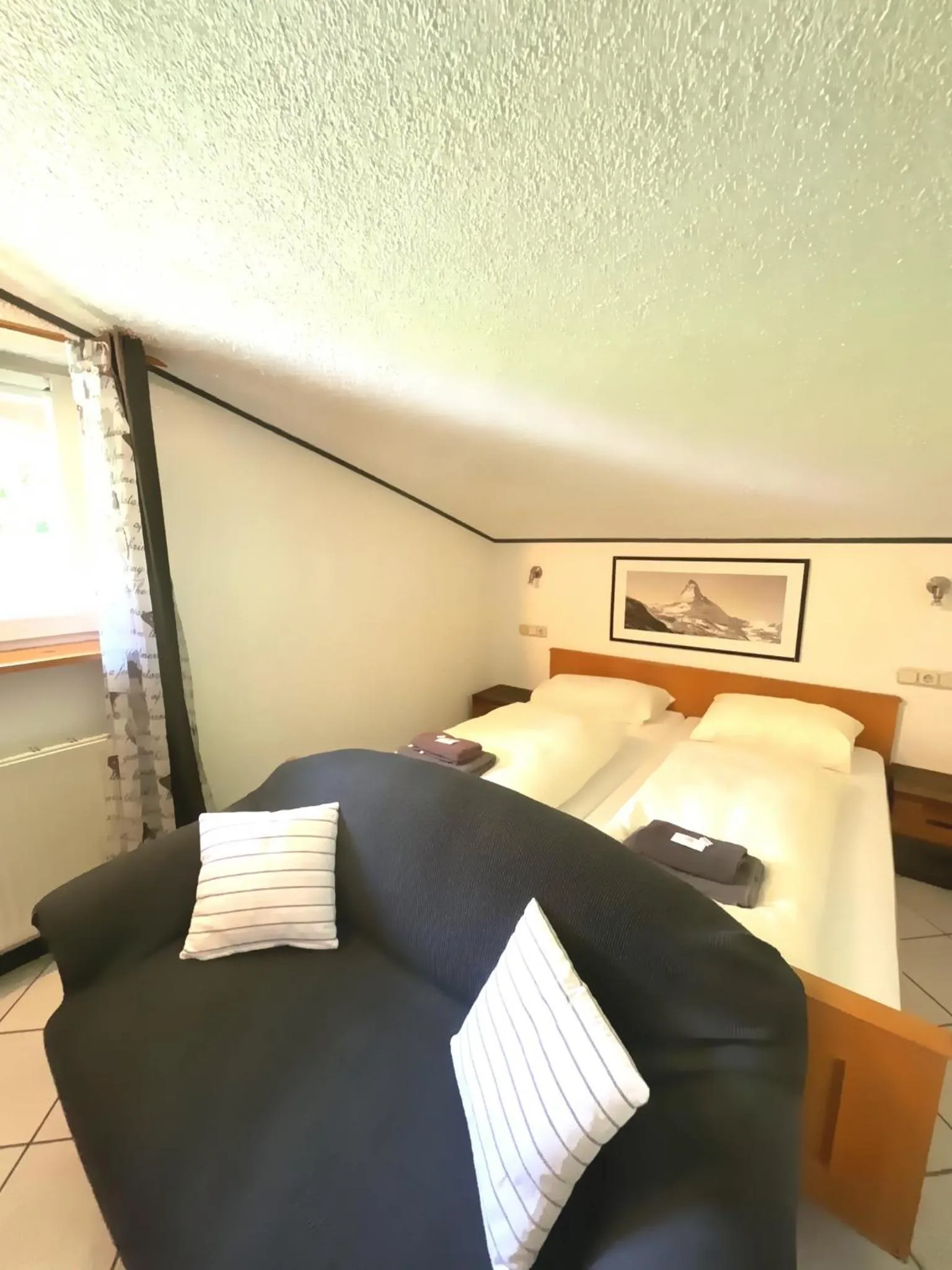 Bed in Hotel Wildrose