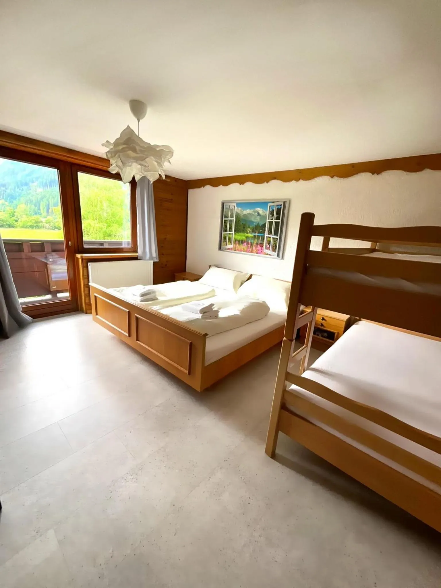 Bed in Hotel Wildrose