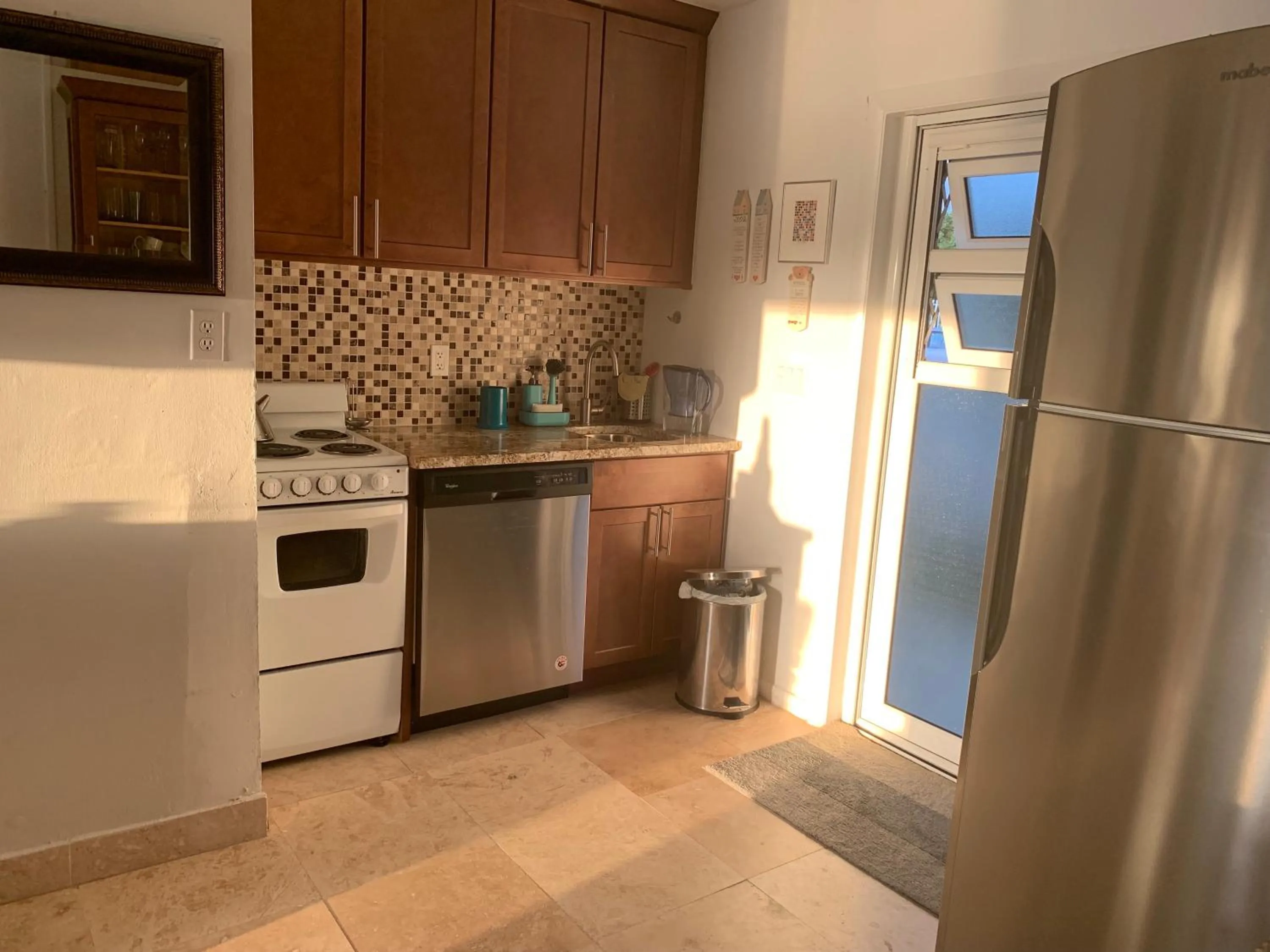 Kitchen or kitchenette in Obera Beach #105