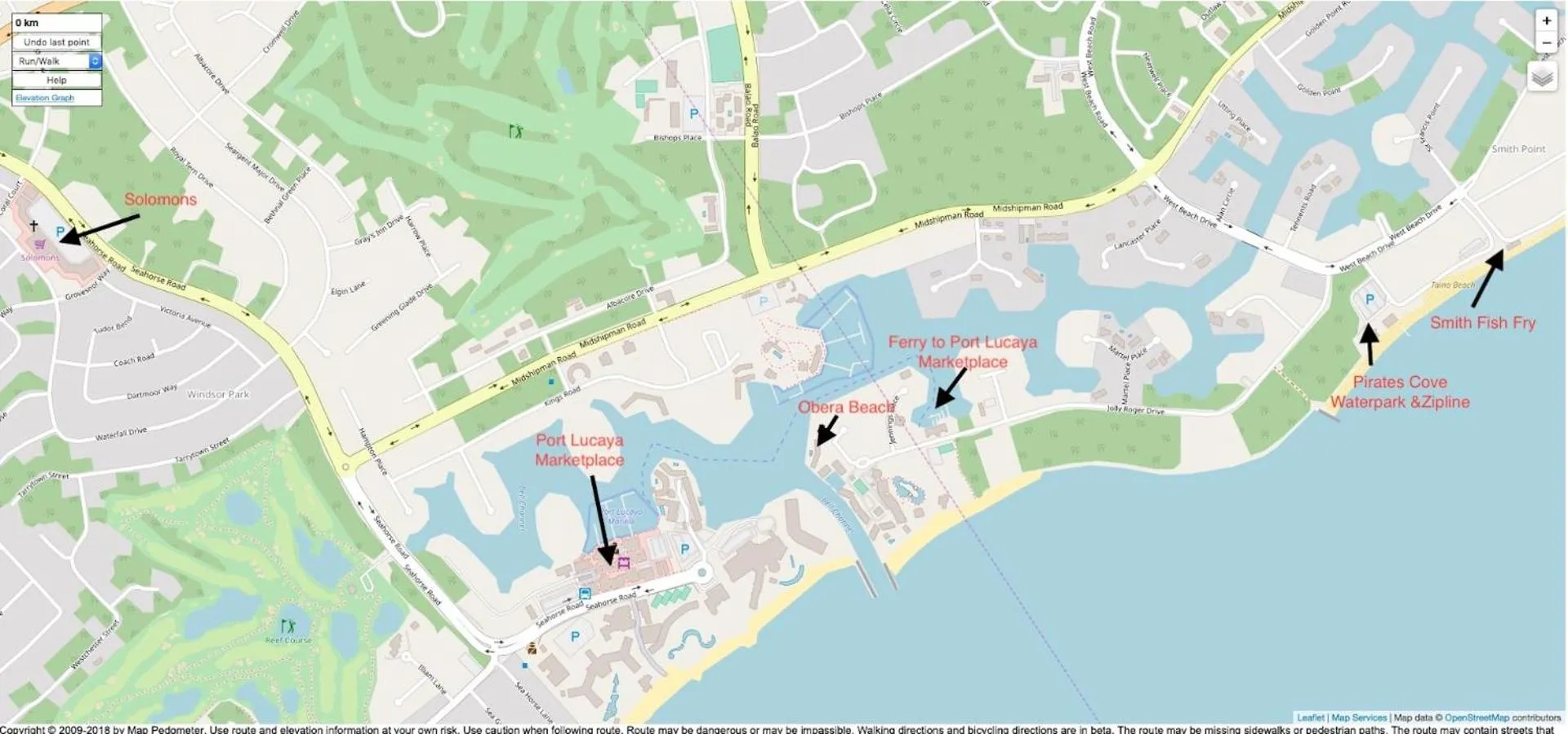 Restaurant/places to eat in Obera Beach #105