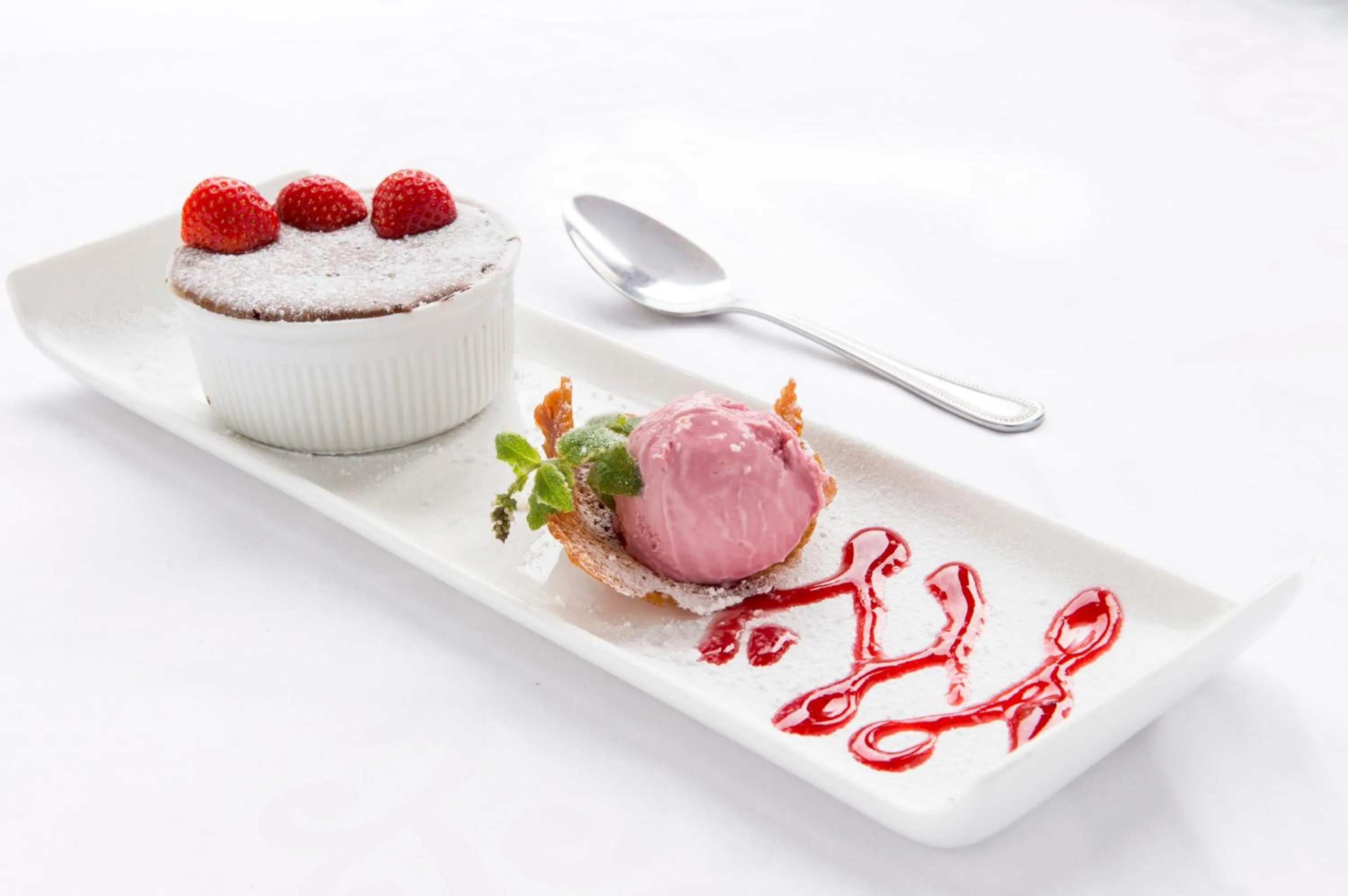 Food and drinks in Aherne's Townhouse Hotel and Seafood Restaurant