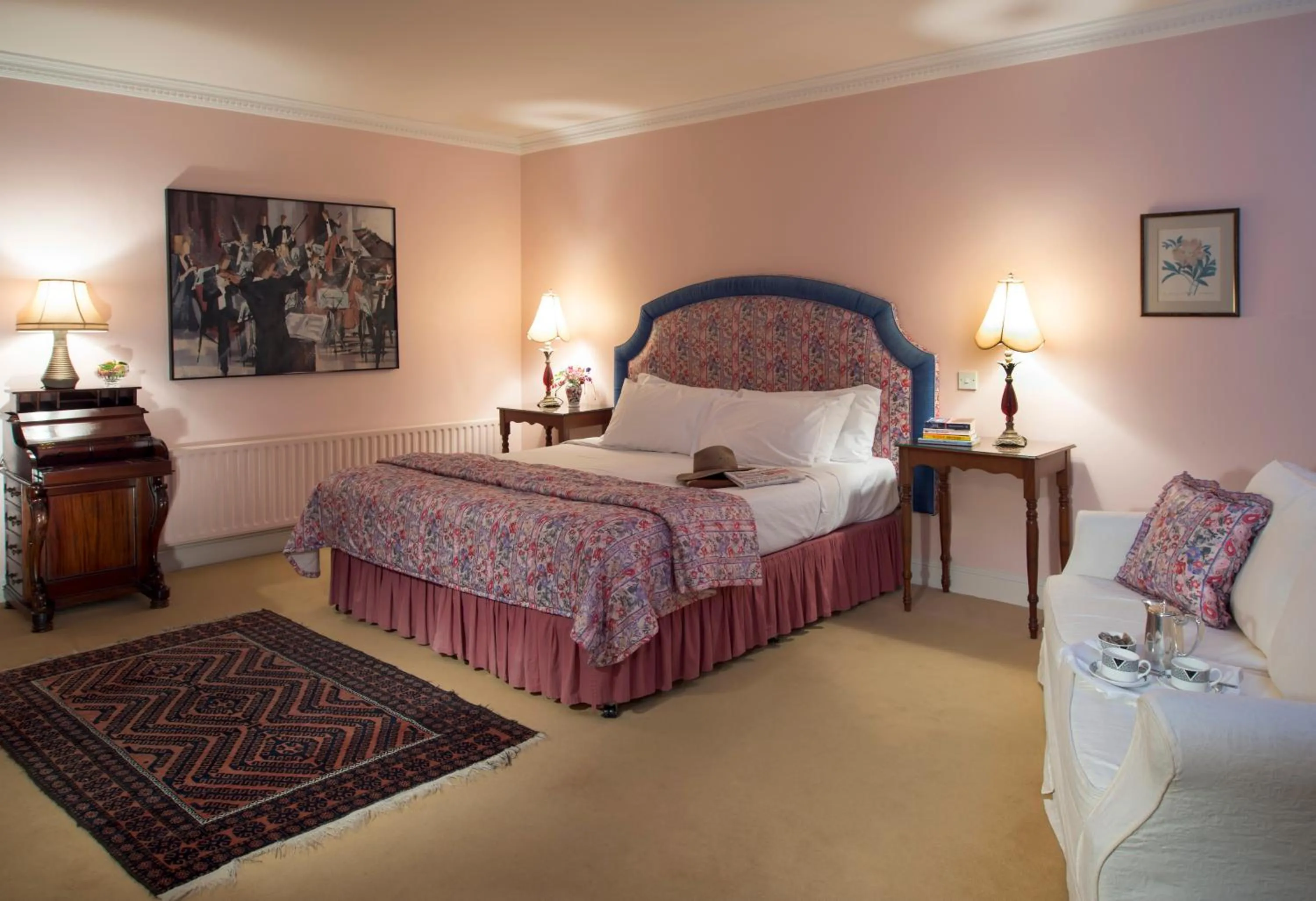 Bed in Aherne's Townhouse Hotel and Seafood Restaurant